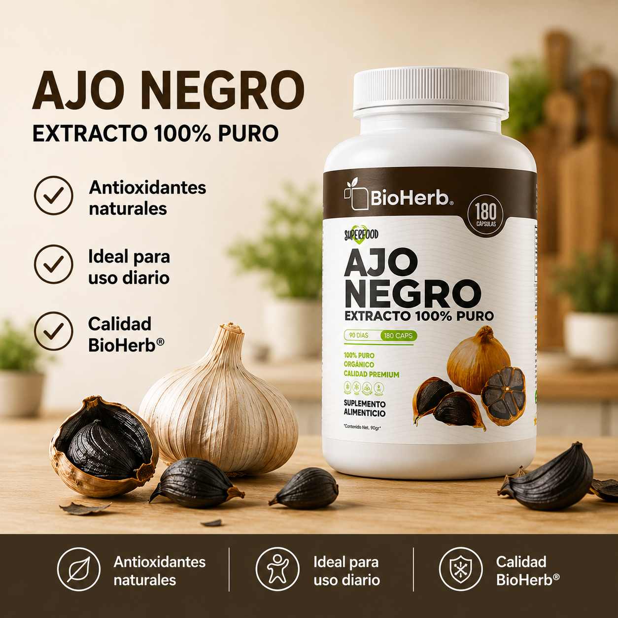 Kit Antioxidante BioHerb® | Apoyo Celular y Bienestar Antioxidante