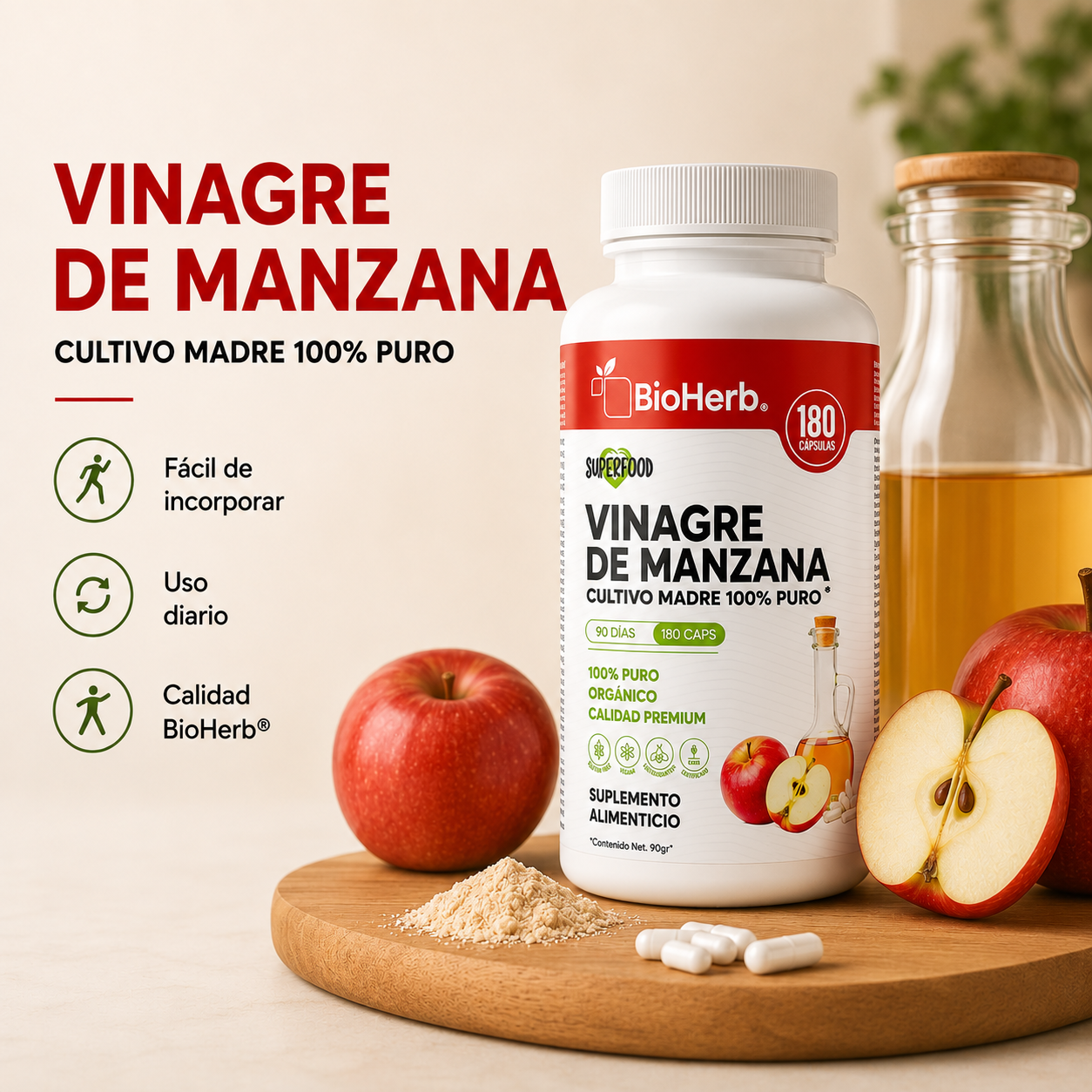 Kit Hábitos Saludables BioHerb® | Fibra, Metabolismo y Rutina Diaria