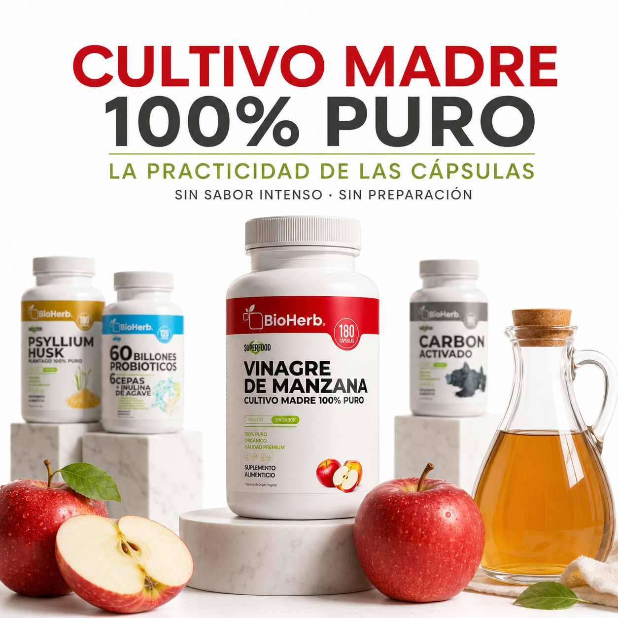Kit Digestivo BioHerb® | Fibra, Probióticos y Bienestar Intestinal