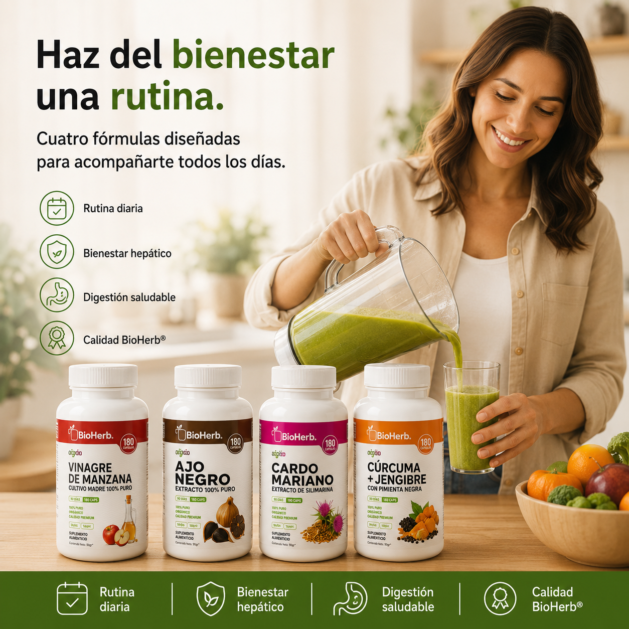 Kit Balance Hepático BioHerb® | Apoyo Digestivo y Antioxidante