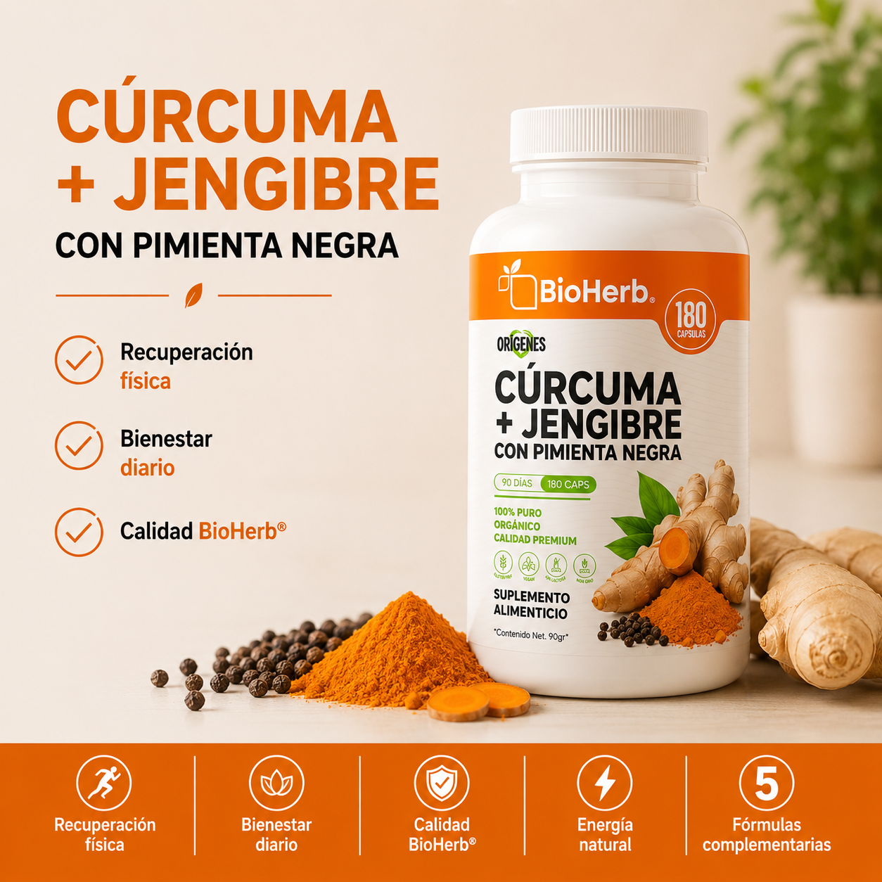 Kit Recuperación BioHerb® | Músculos, Energía y Movimiento