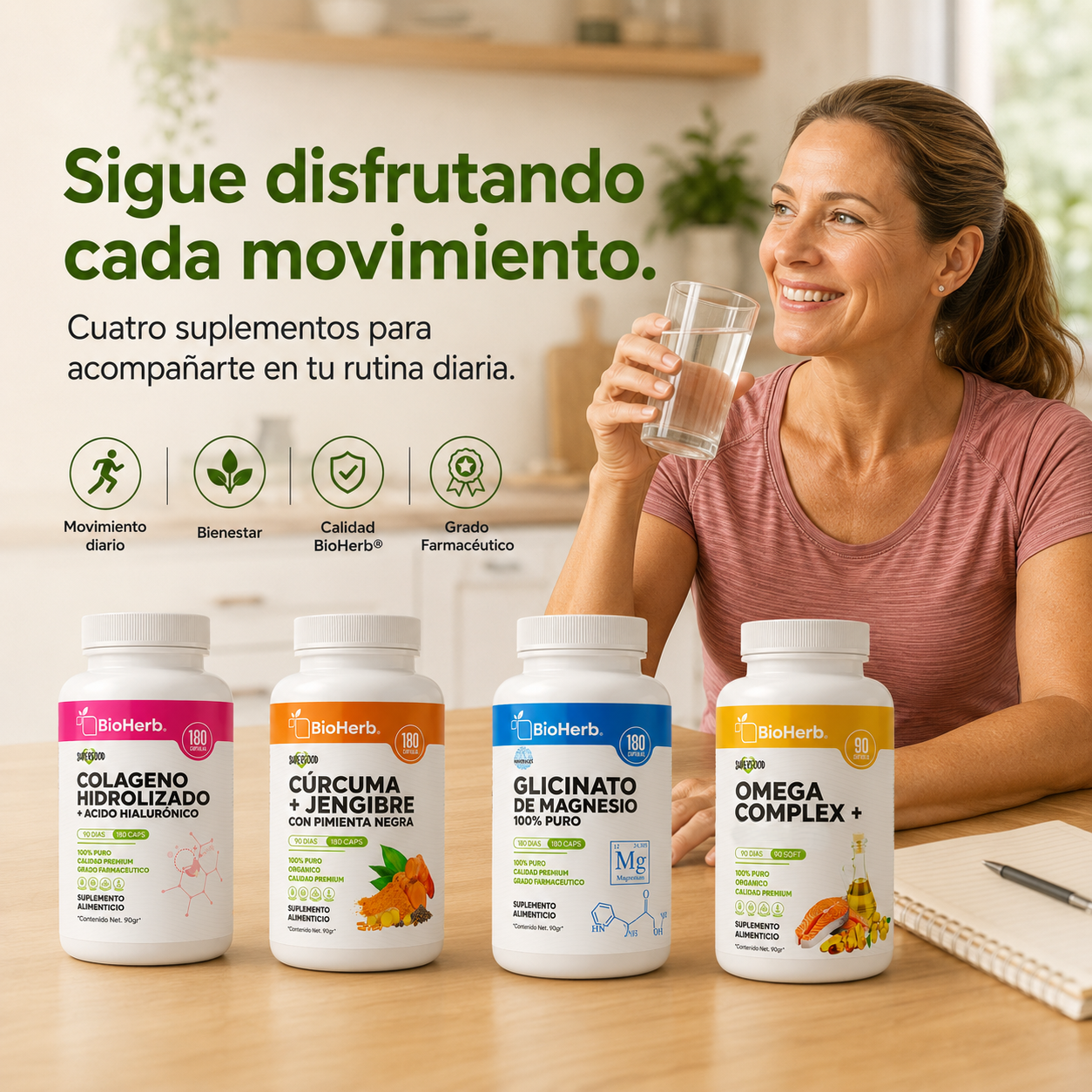 Kit Movimiento BioHerb® | Articulaciones, Músculos y Bienestar Activo