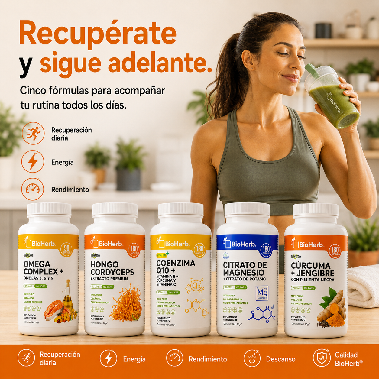 Kit Recuperación BioHerb® | Músculos, Energía y Movimiento