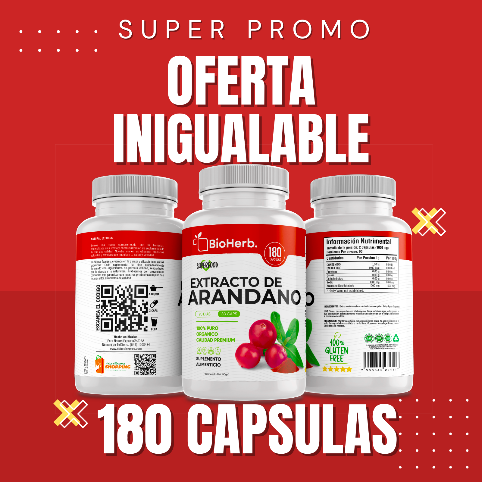 BioHerb® Extracto de Arándano Rojo