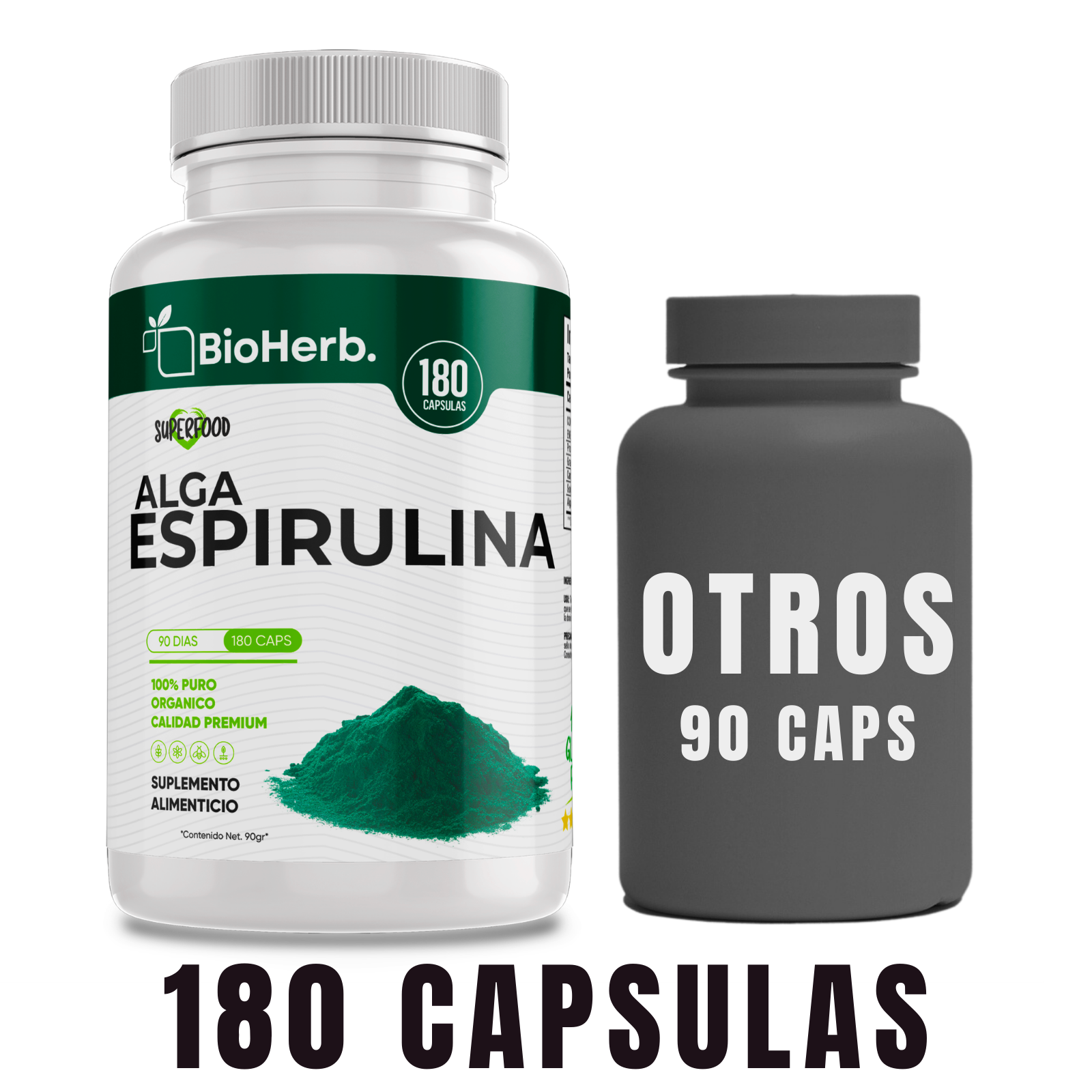 BioHerb® Espirulina Orgánica