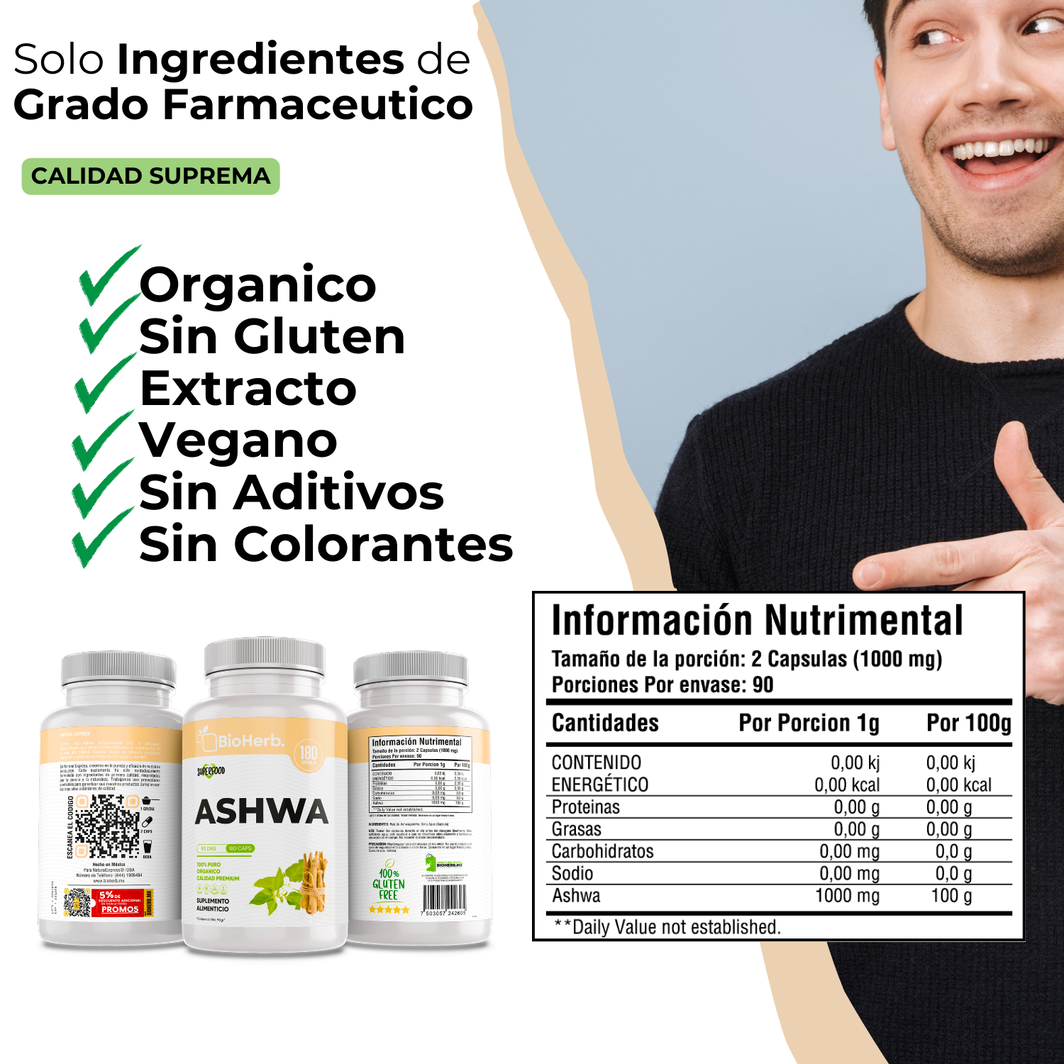 BioHerb® Ashwa Concentrado 100% Puro