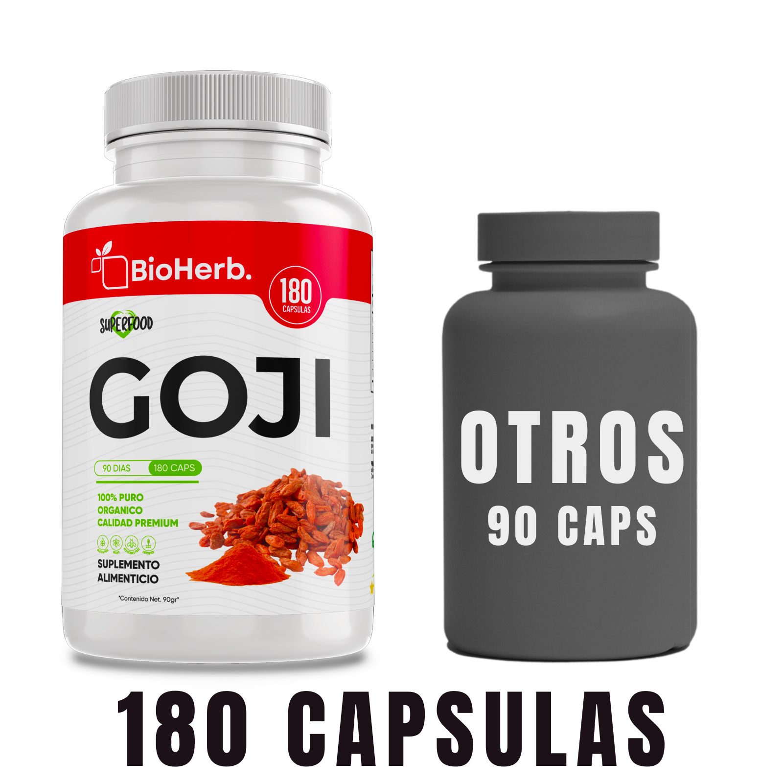 BioHerb® Baya Goji 100% Pura