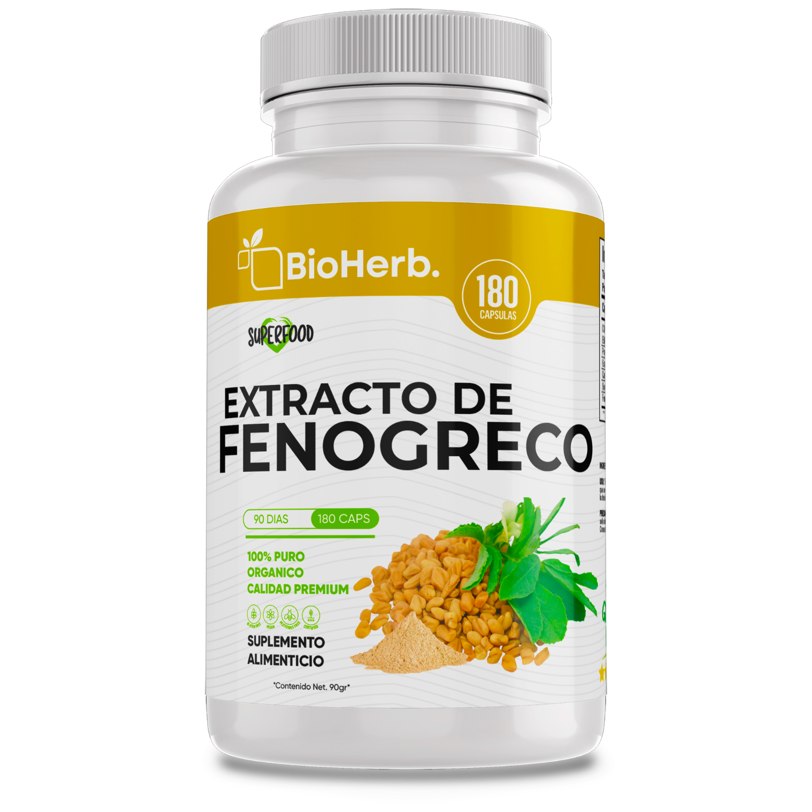 BioHerb® Fenogreco Orgánico