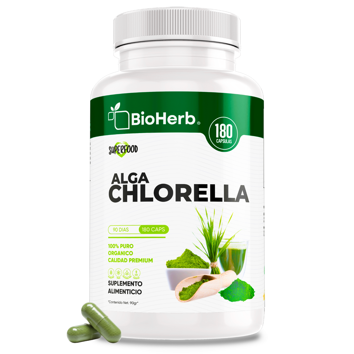BioHerb® Chlorella Orgánica