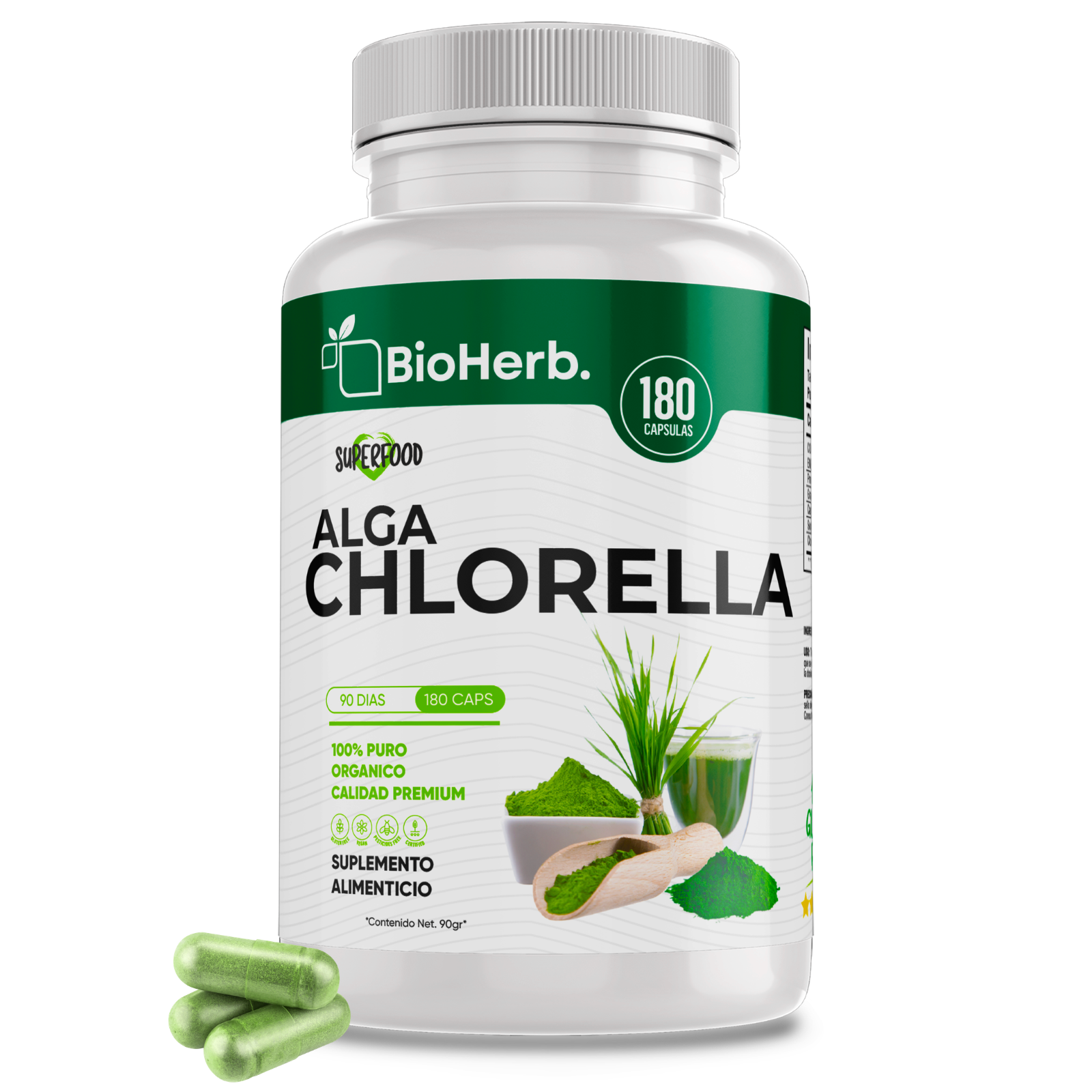 BioHerb® Chlorella Orgánica