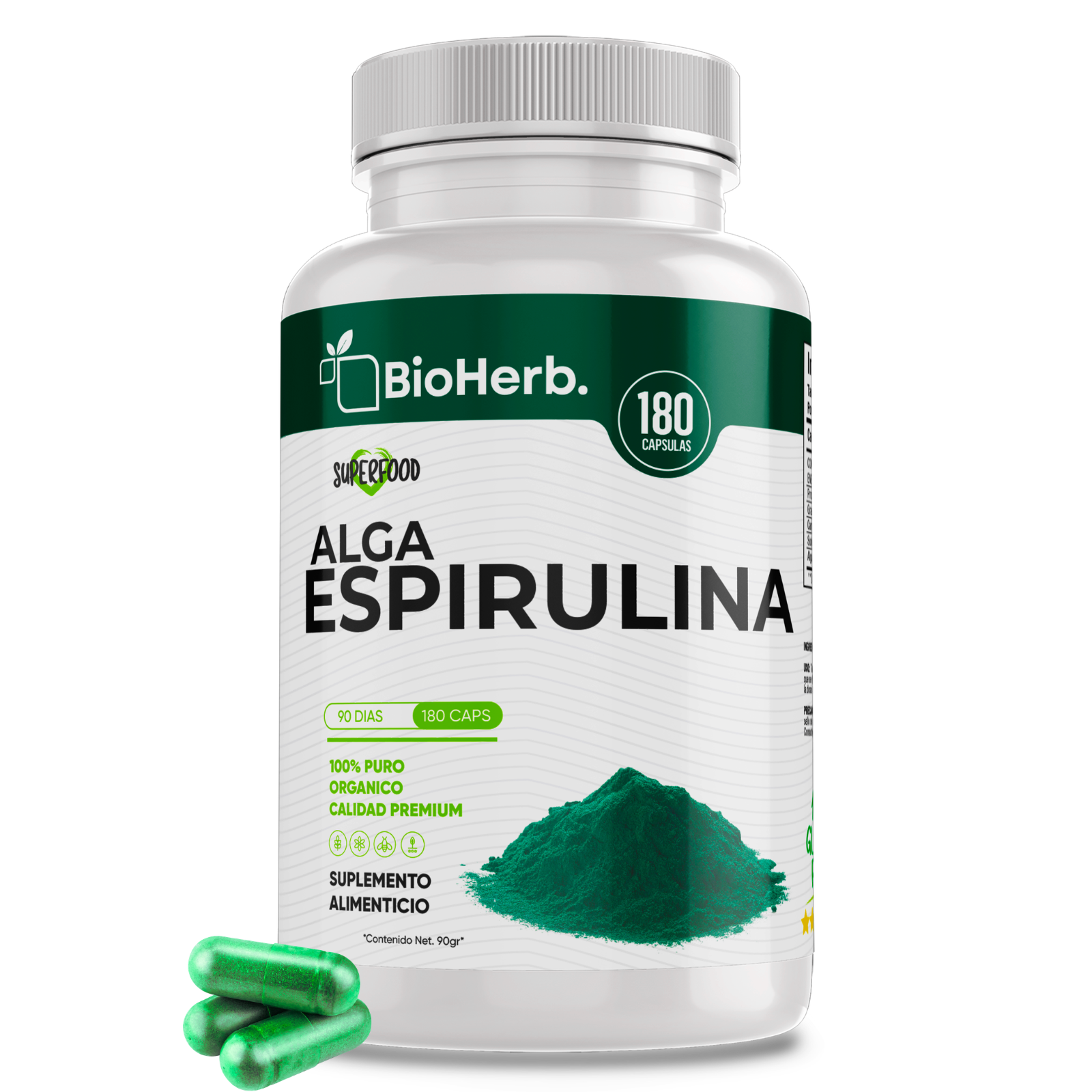 BioHerb® Espirulina Orgánica