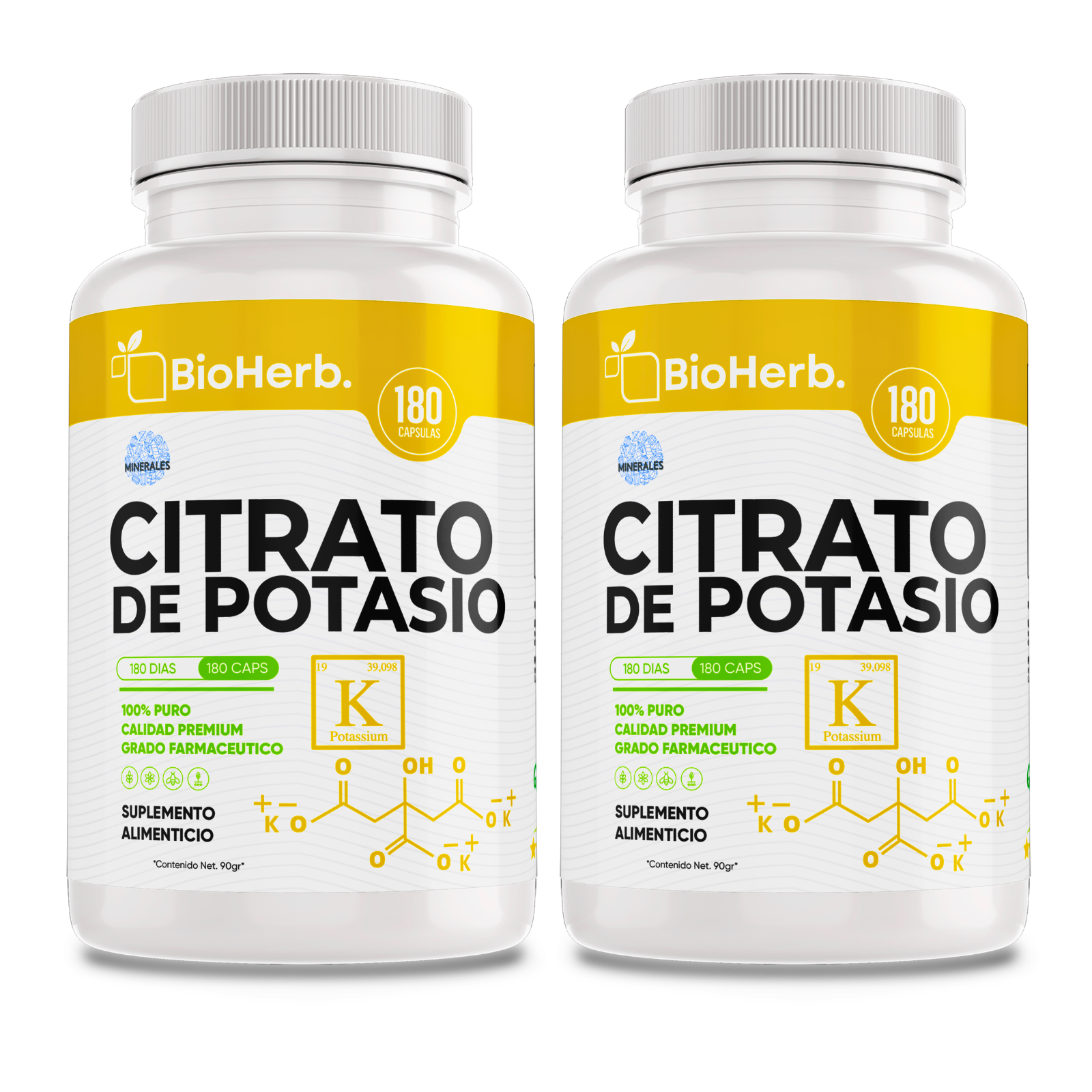 BioHerb® Citrato de Potasio