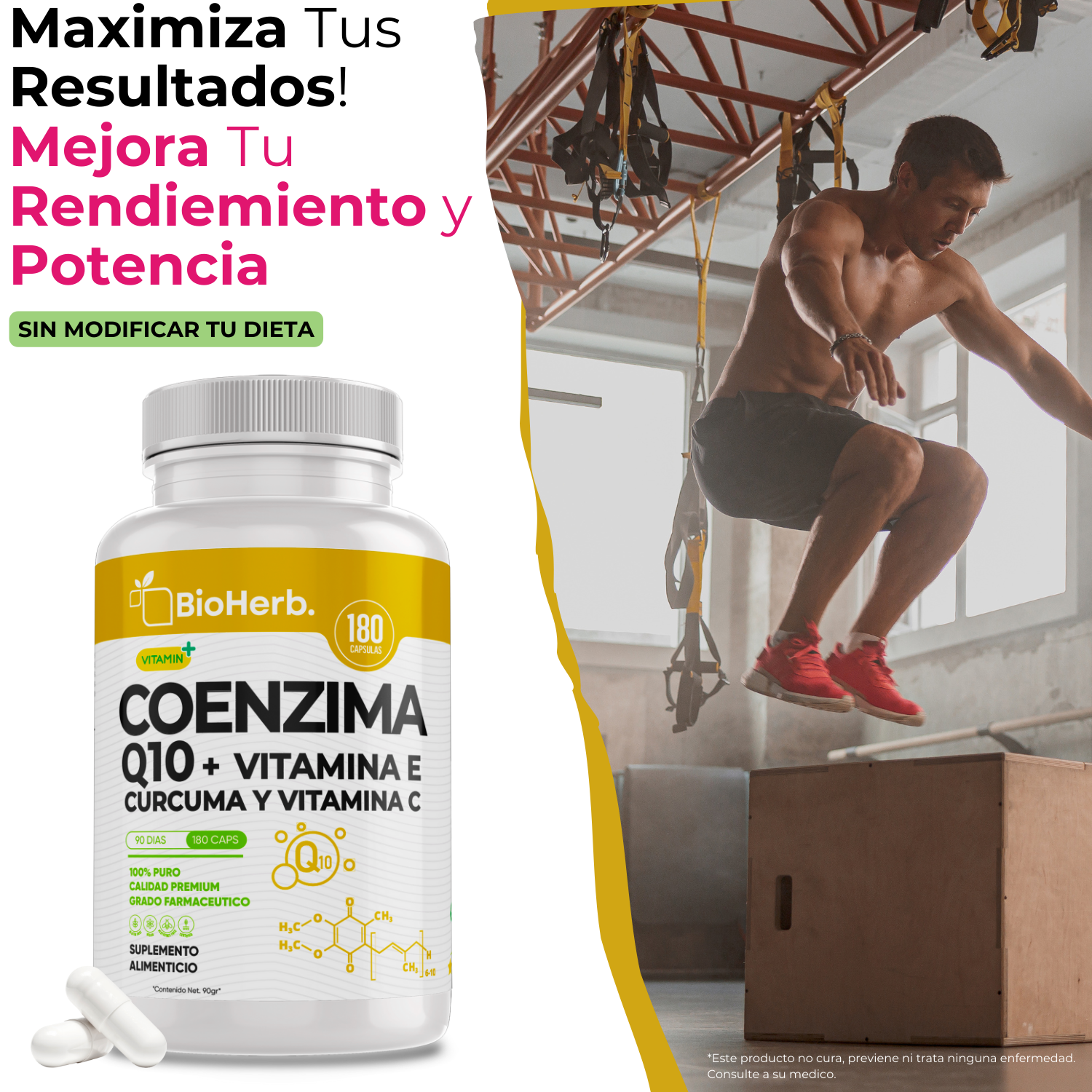BioHerb® CoQ10 + Vitaminas E y C
