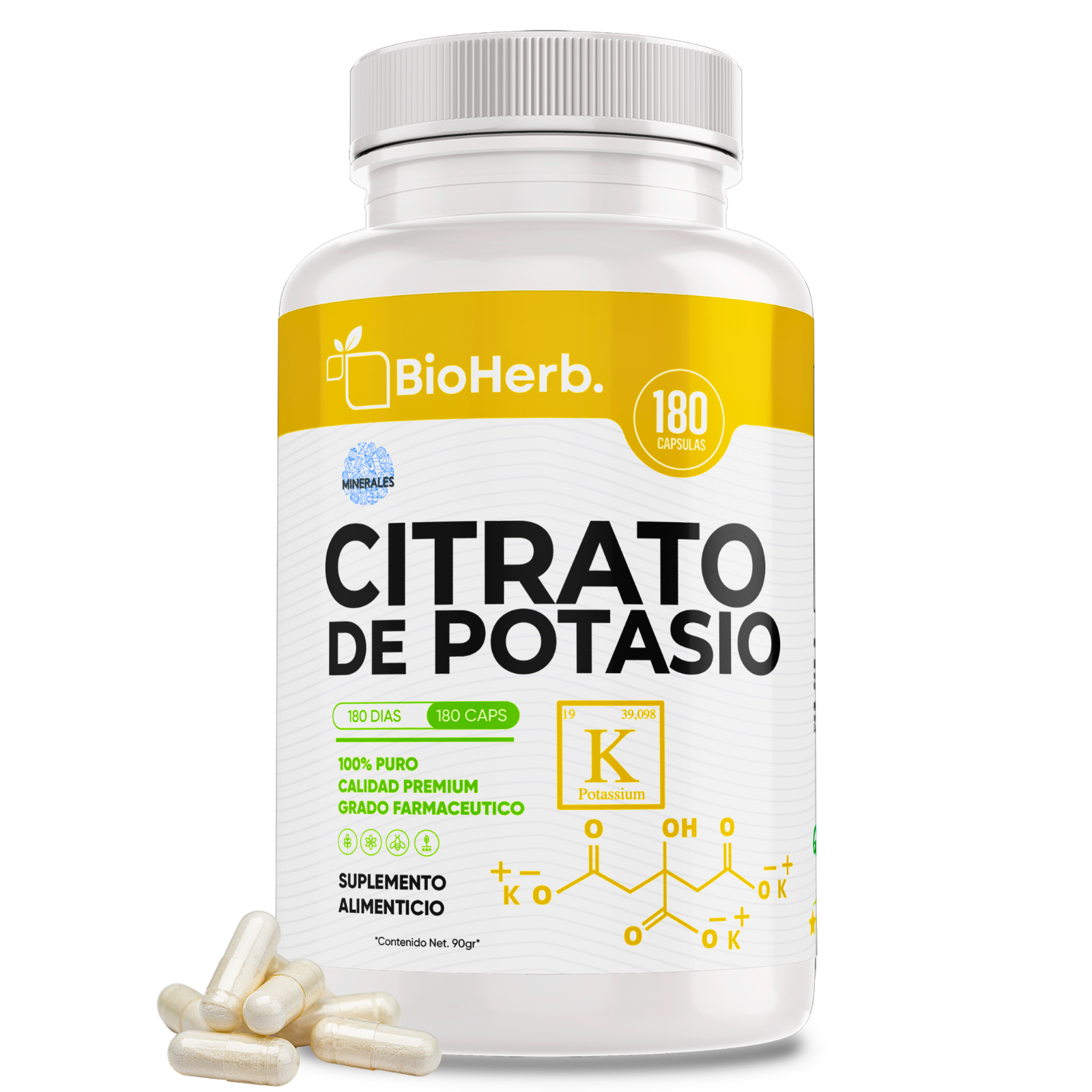 BioHerb® Citrato de Potasio