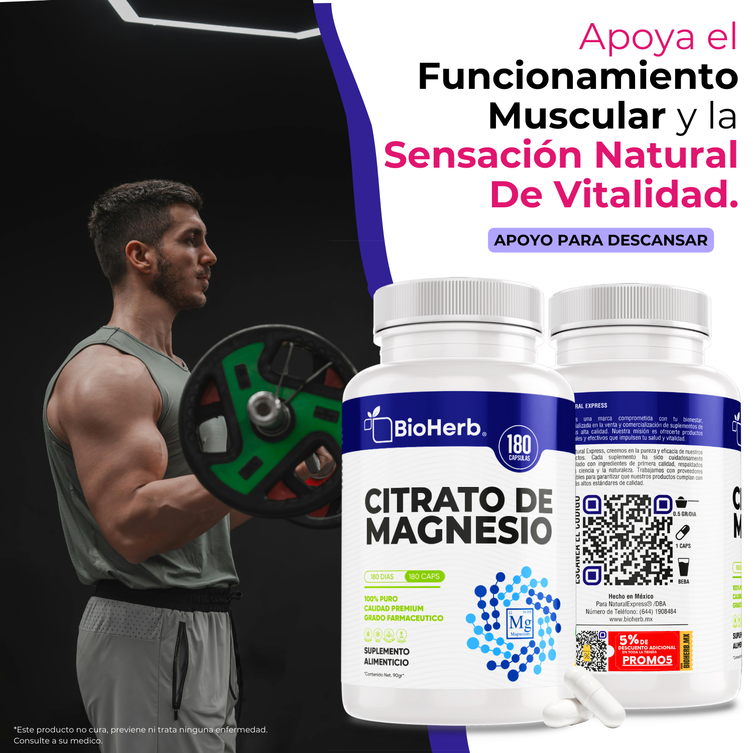 BioHerb® Citrato de Magnesio