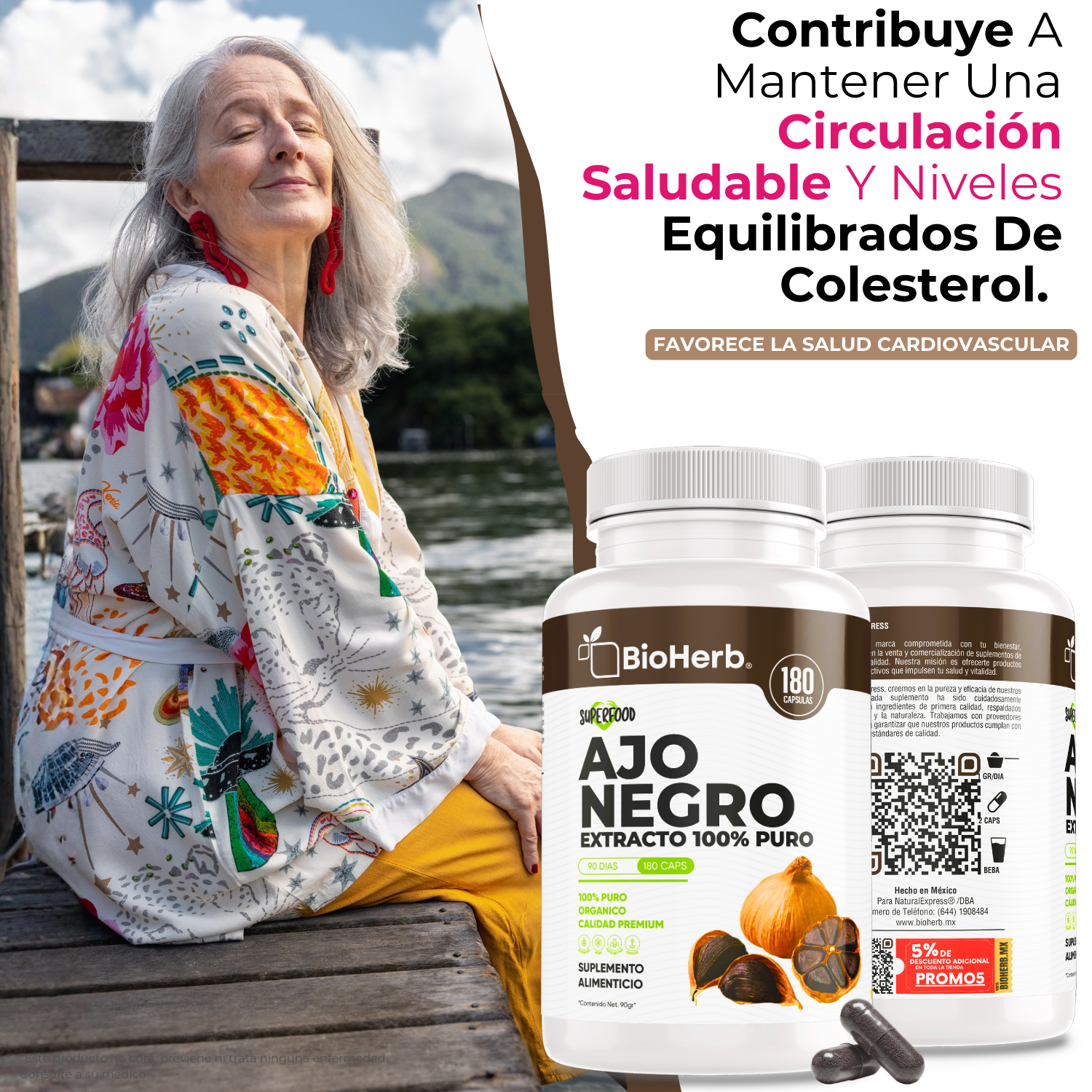 BioHerb® Ajo Negro 100% Puro