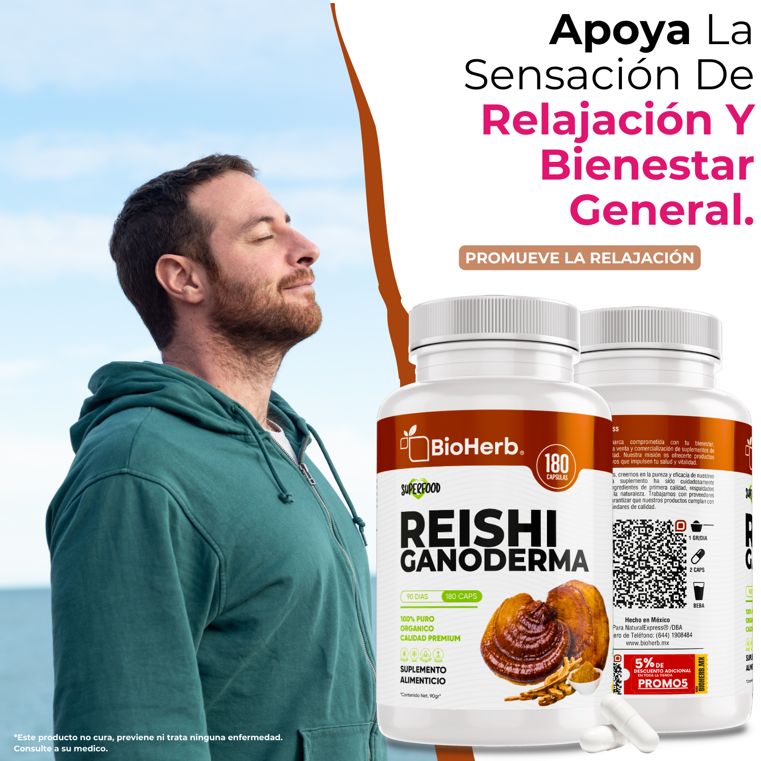 BioHerb® Hongo Reishi Ganoderma
