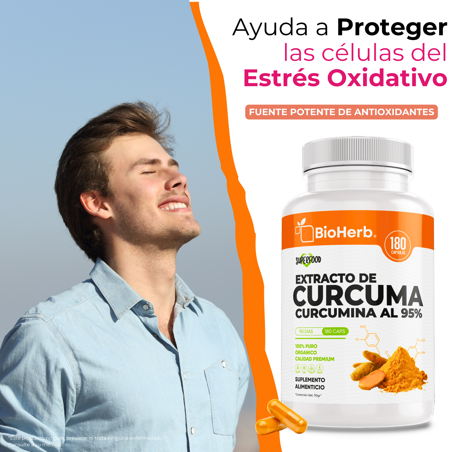BioHerb® Cúrcuma 95% Curcuminoides