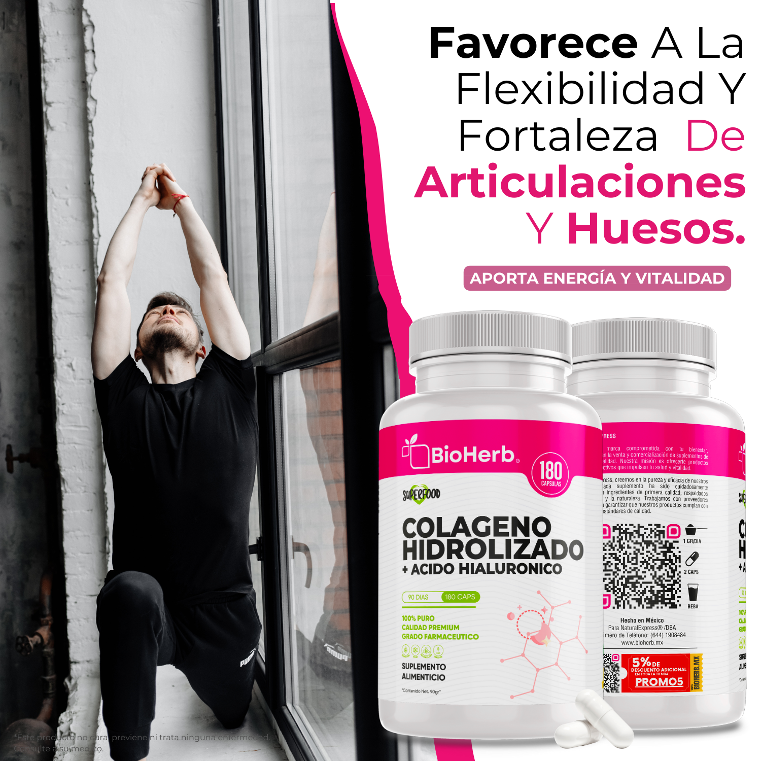 BioHerb® Colágeno + Ácido Hialurónico