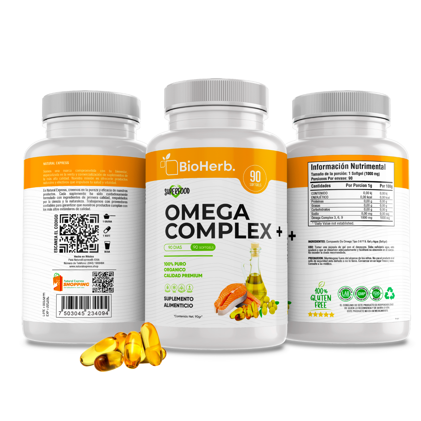 BioHerb® Omega 3-6-9 Complex