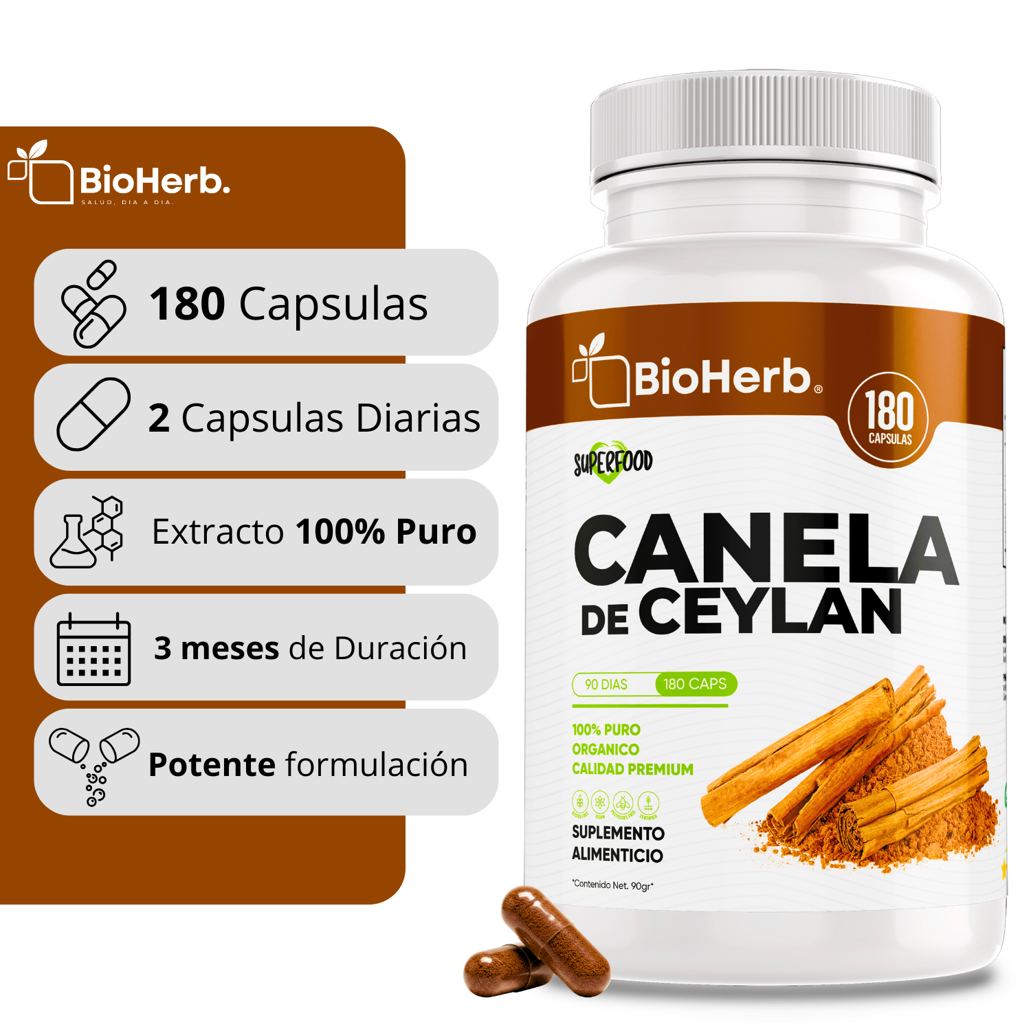BioHerb® Canela de Ceylán