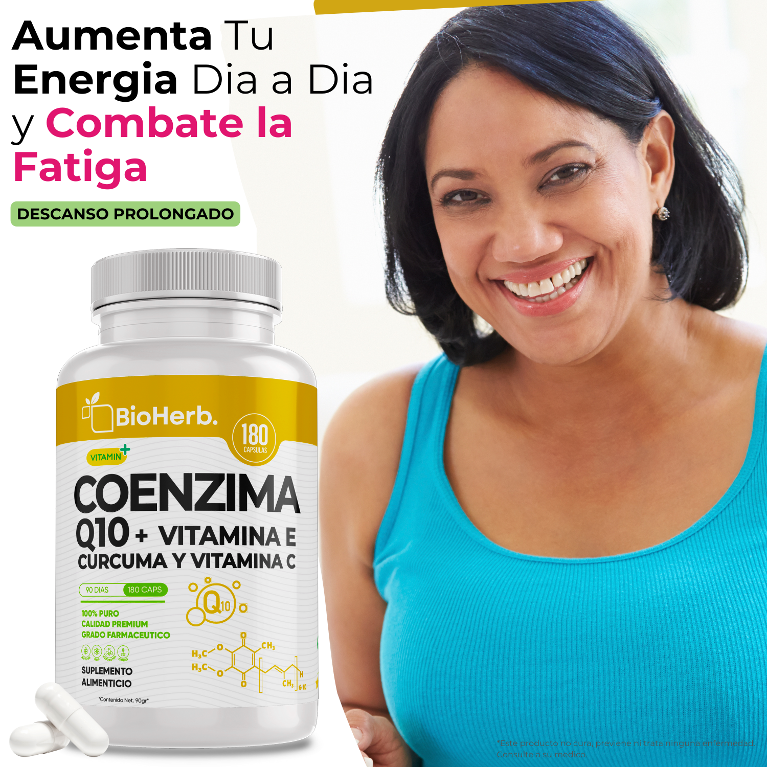 BioHerb® CoQ10 + Vitaminas E y C