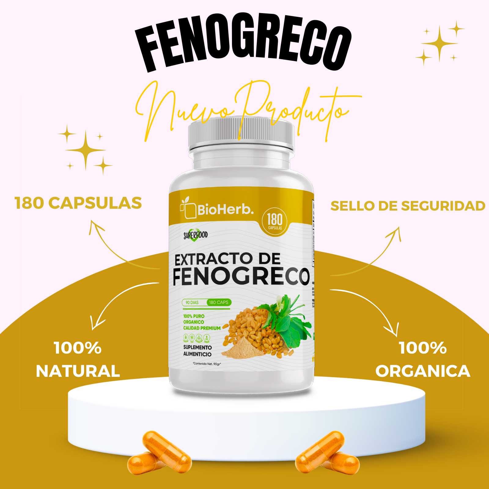 BioHerb® Fenogreco Orgánico