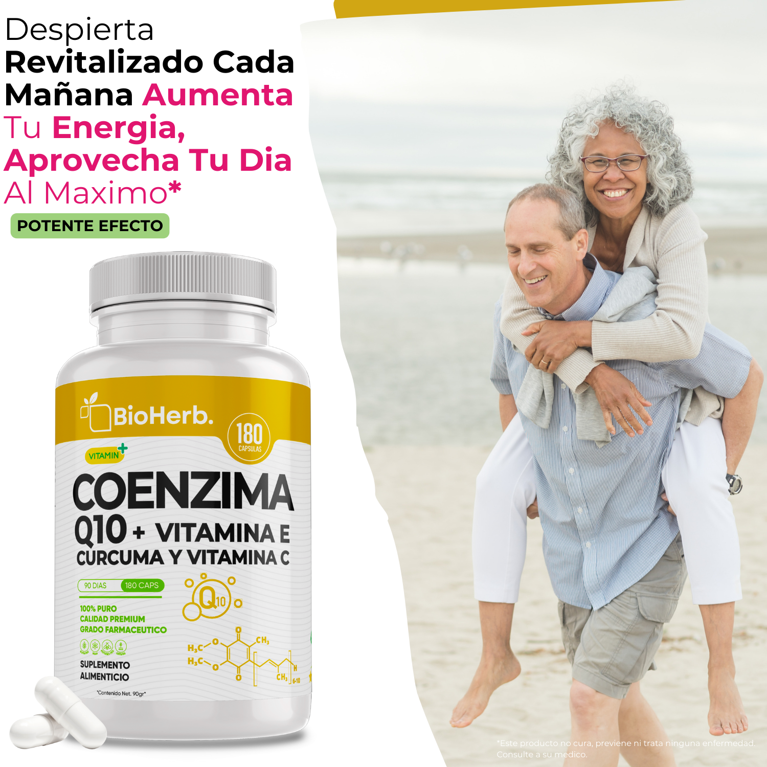 BioHerb® CoQ10 + Vitaminas E y C