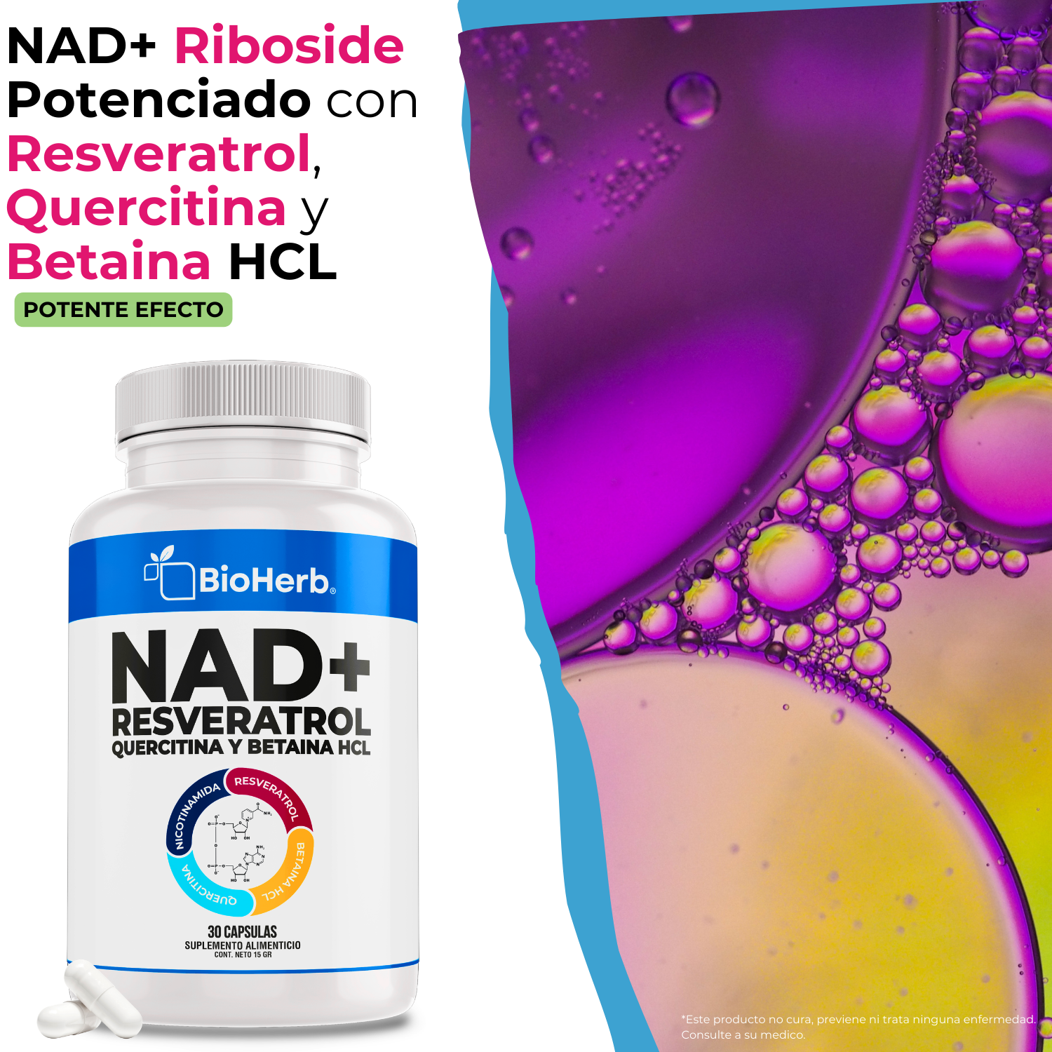 BioHerb® NAD+ Riboside + Resveratrol