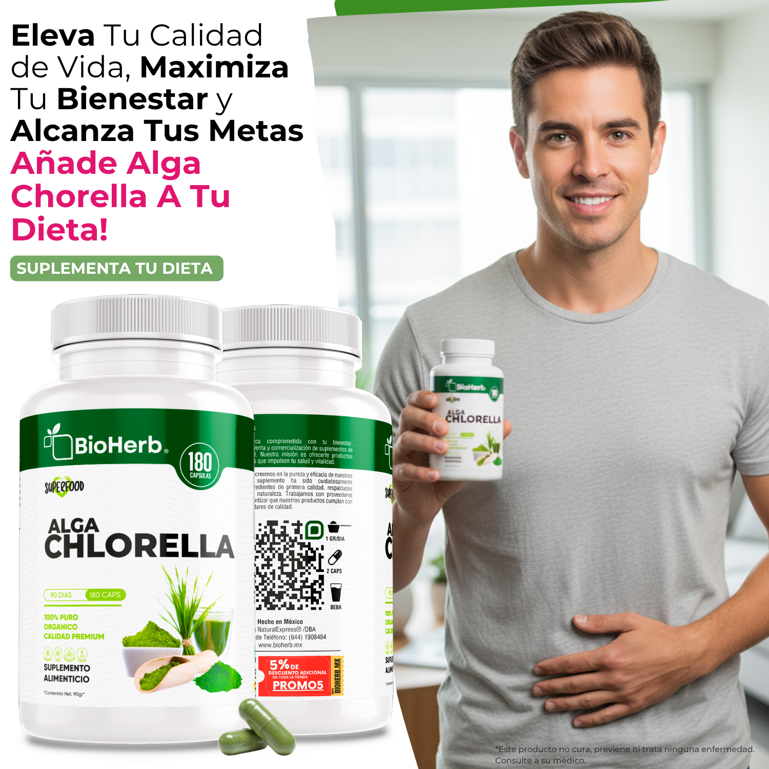 BioHerb® Chlorella Orgánica