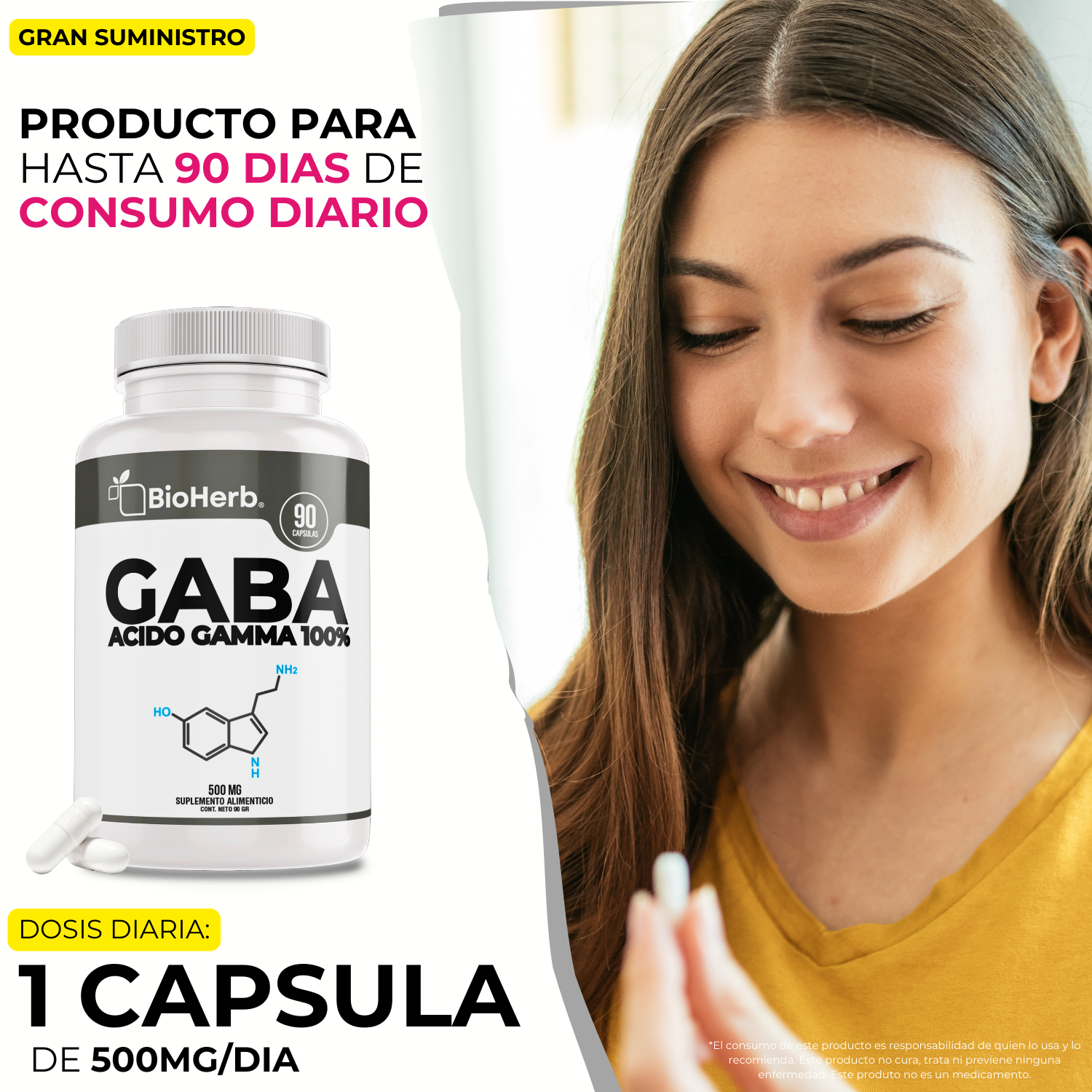BioHerb® GABA 100% Puro
