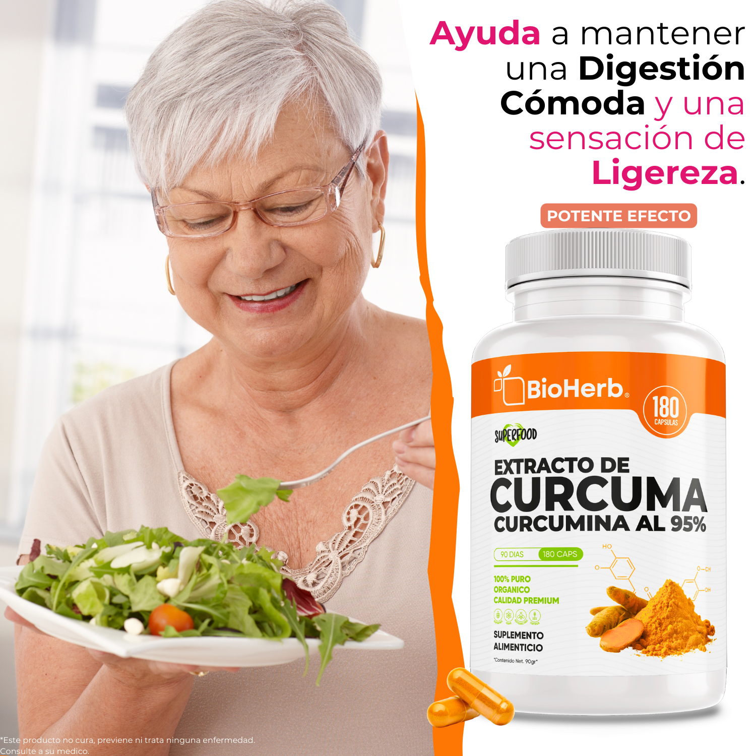 BioHerb® Cúrcuma 95% Curcuminoides
