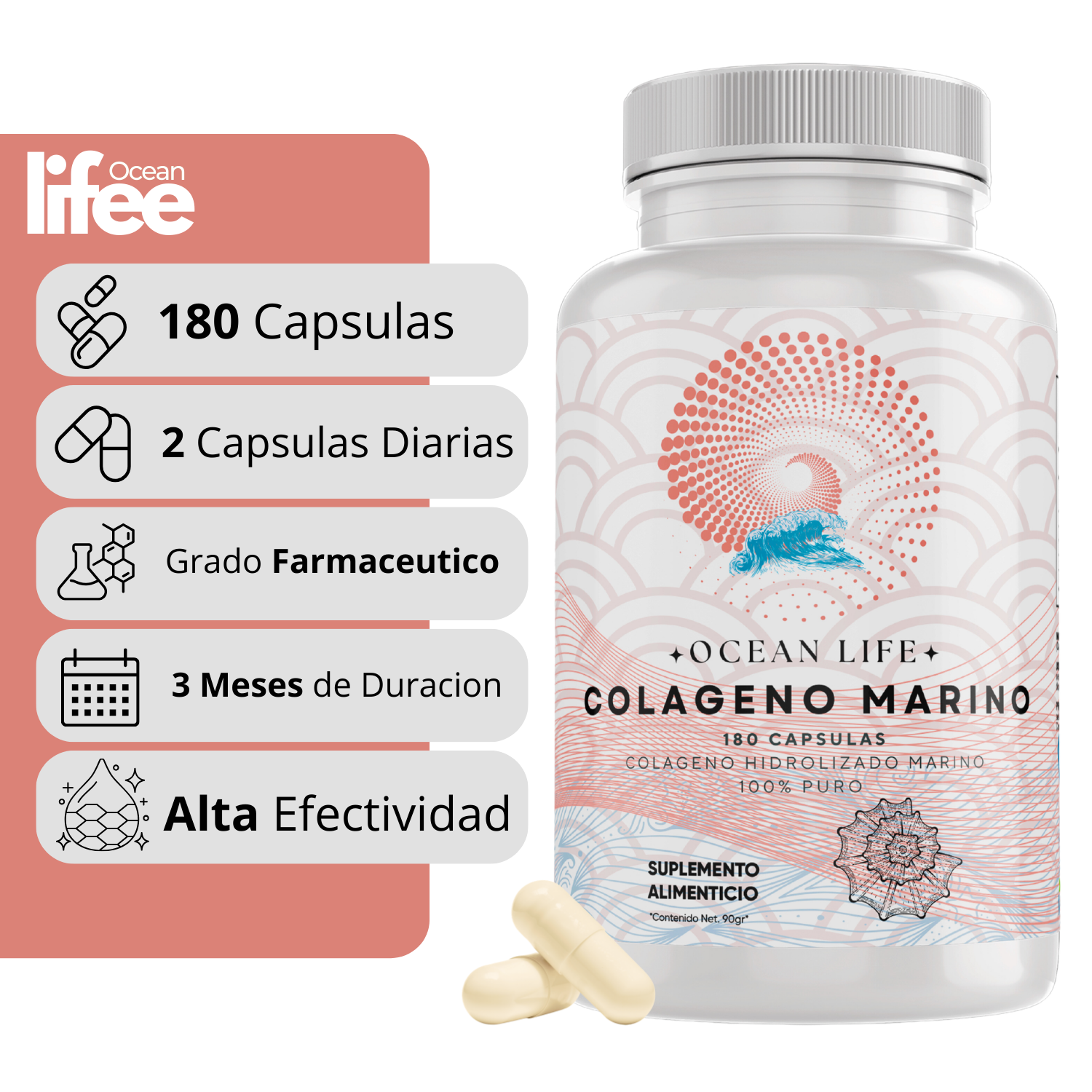 OceanLife® Colágeno Marino Hidrolizado