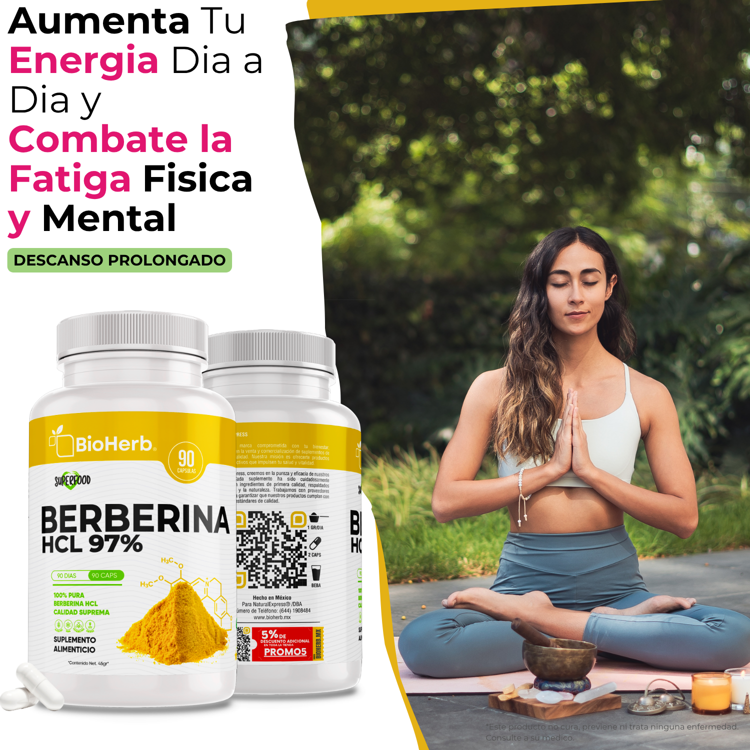 BioHerb® Berberina HCL Al 97% Clorhidrato