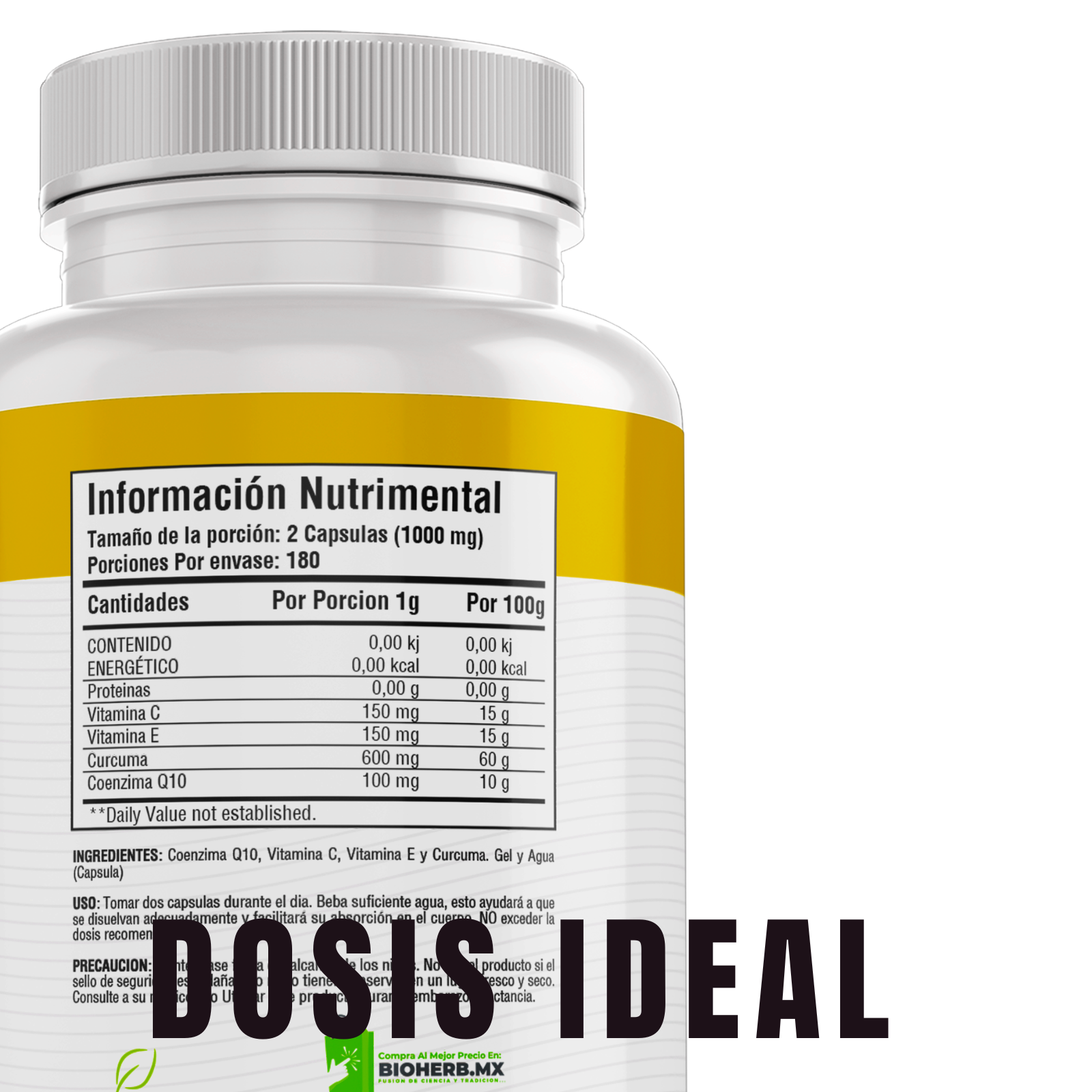BioHerb® CoQ10 + Vitaminas E y C