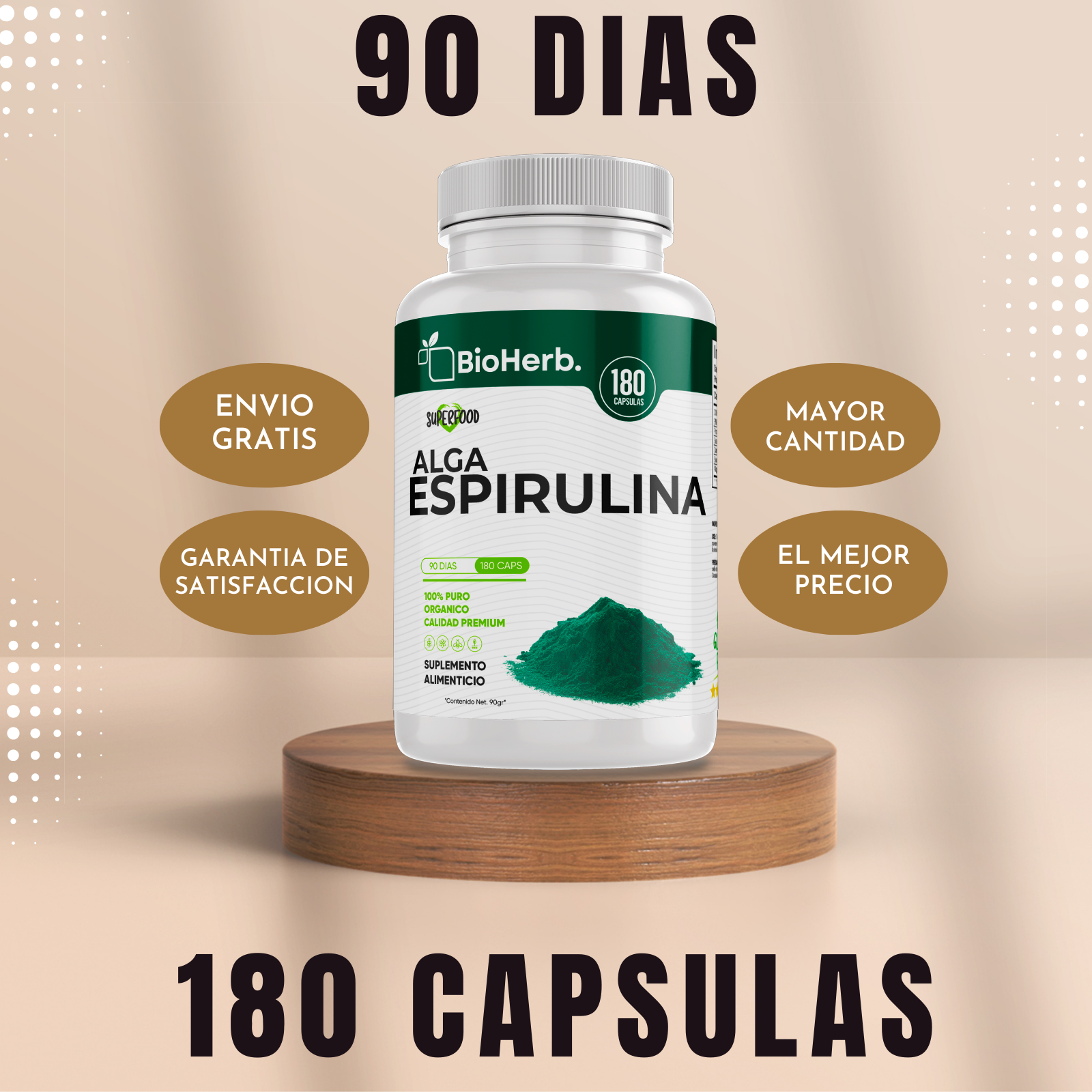 BioHerb® Espirulina Orgánica