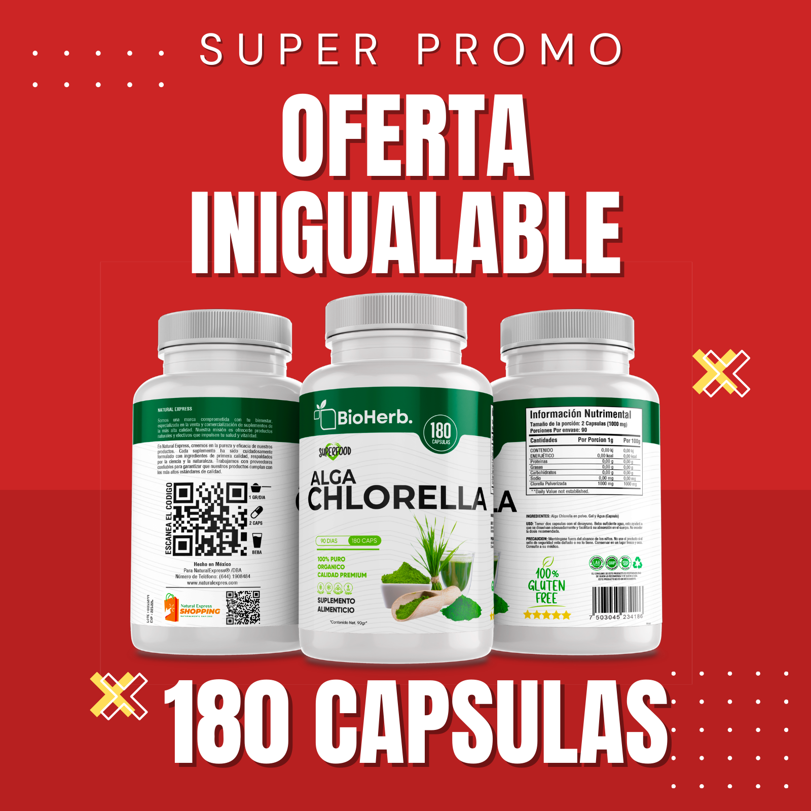 BioHerb® Chlorella Orgánica