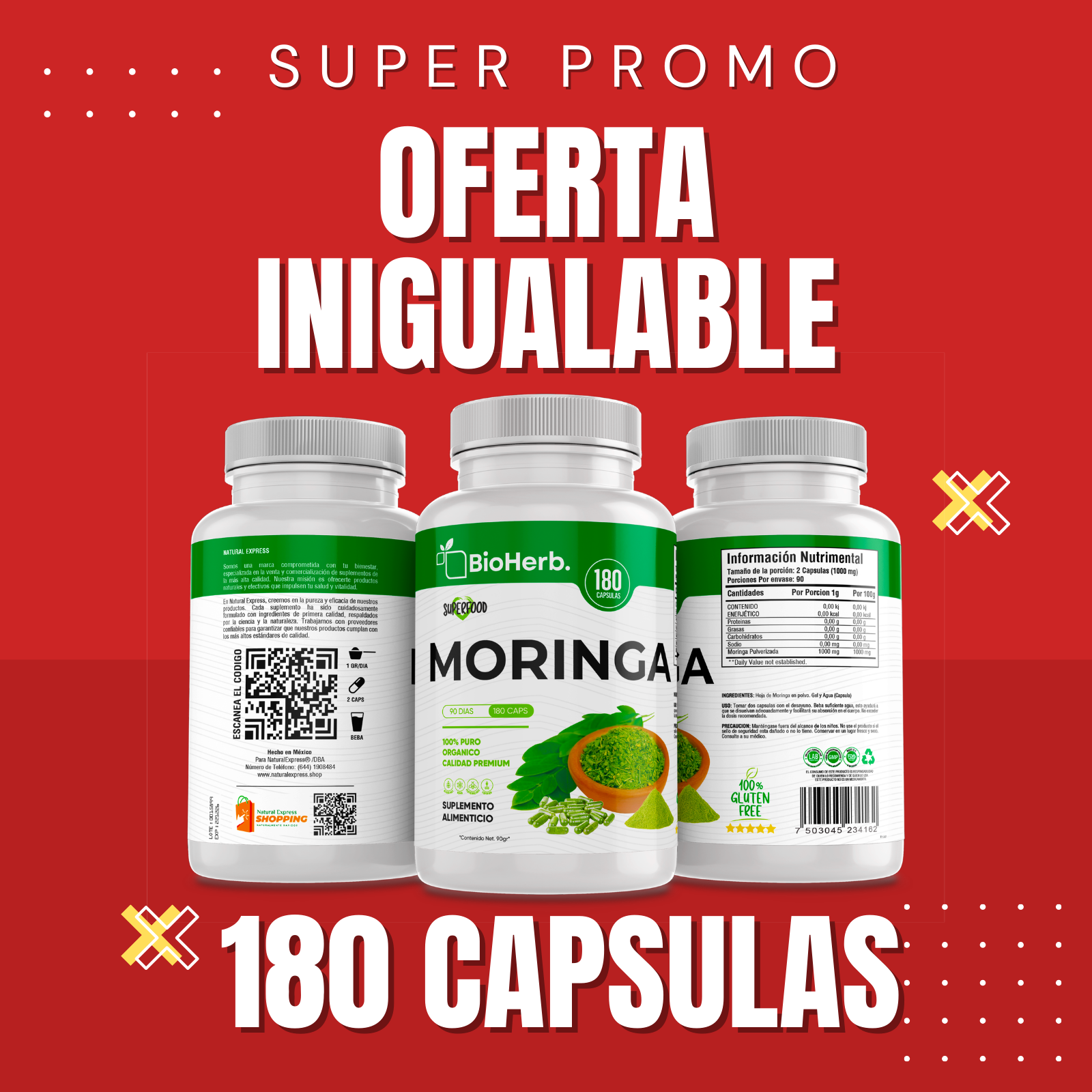 BioHerb® Moringa Orgánica
