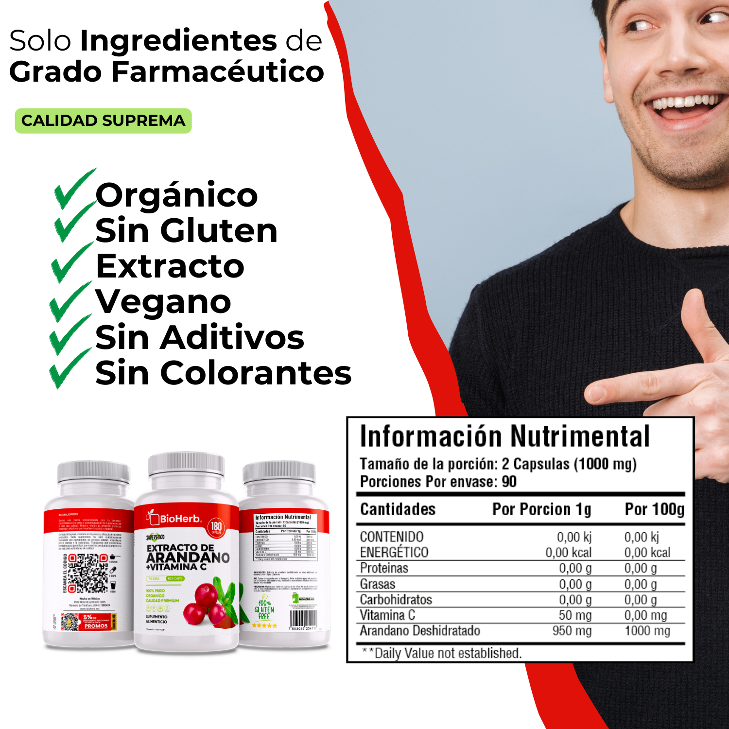 BioHerb® Extracto de Arándano Rojo