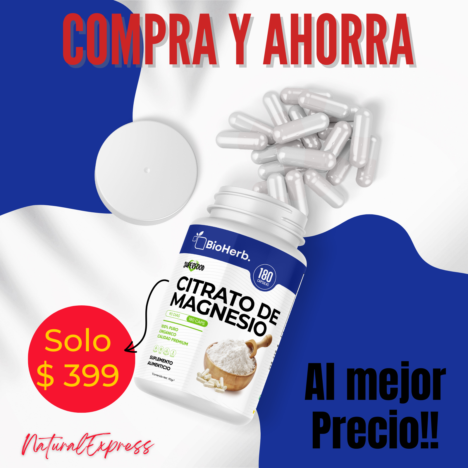 BioHerb® Citrato de Magnesio
