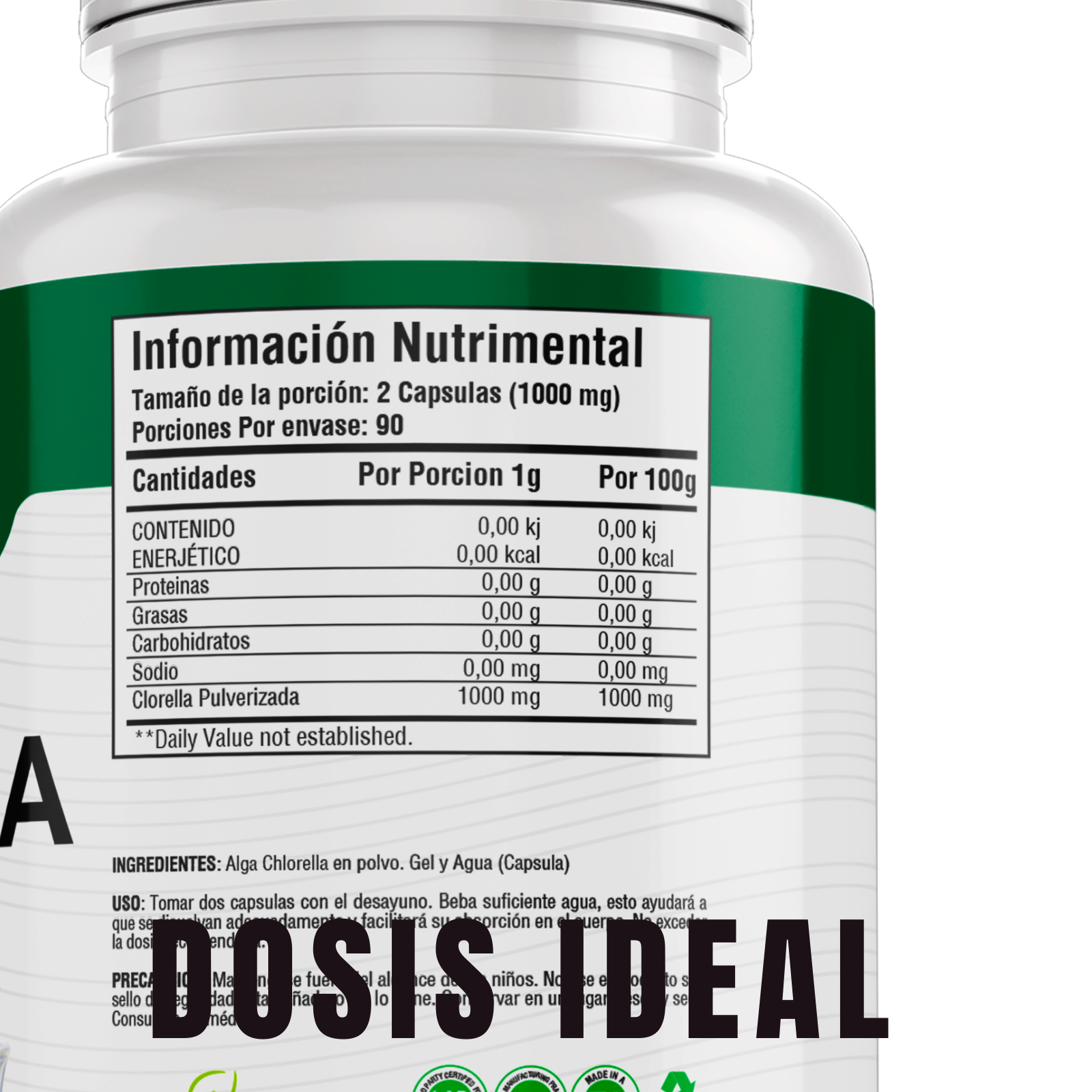 BioHerb® Chlorella Orgánica
