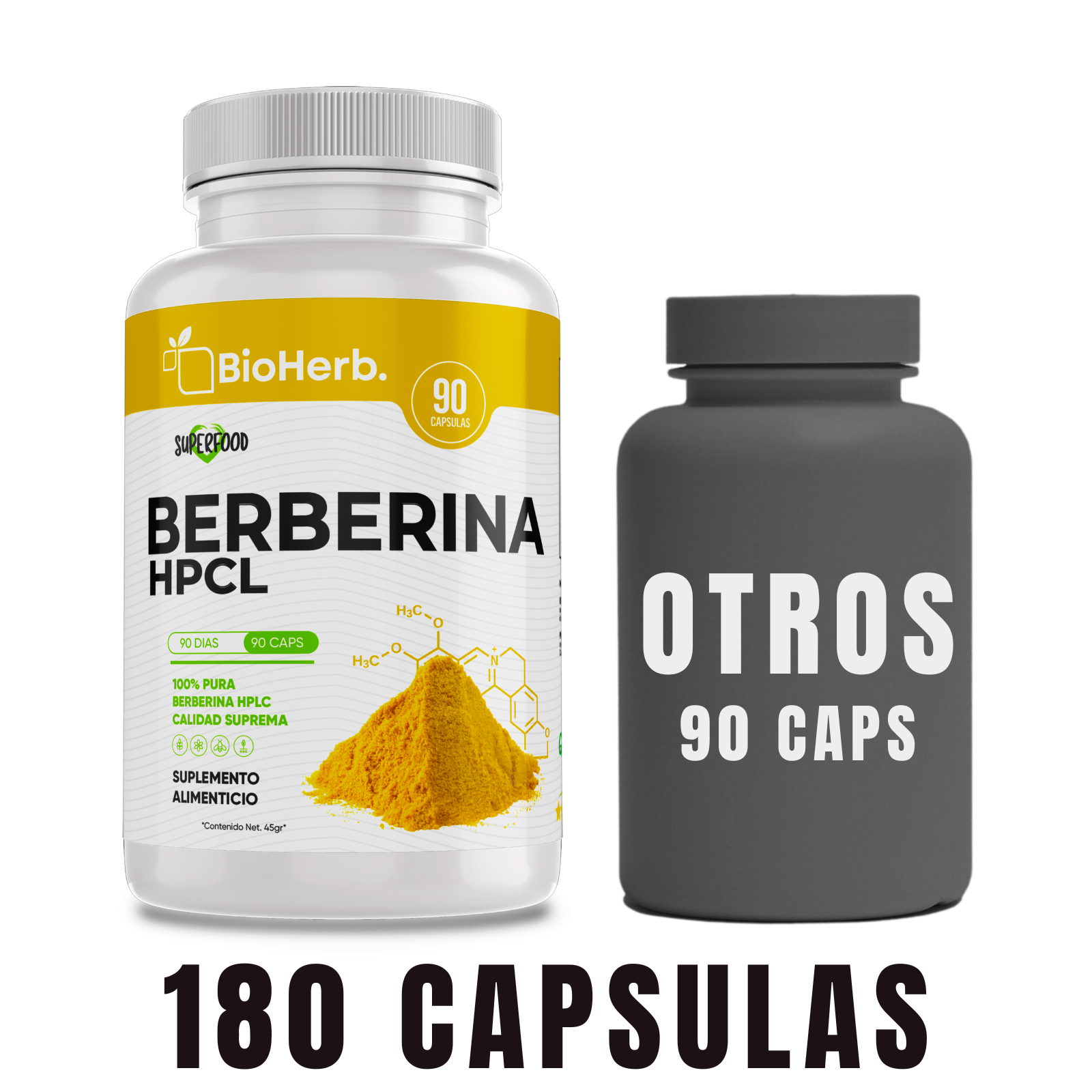 BioHerb® Berberina HCL Al 97% Clorhidrato