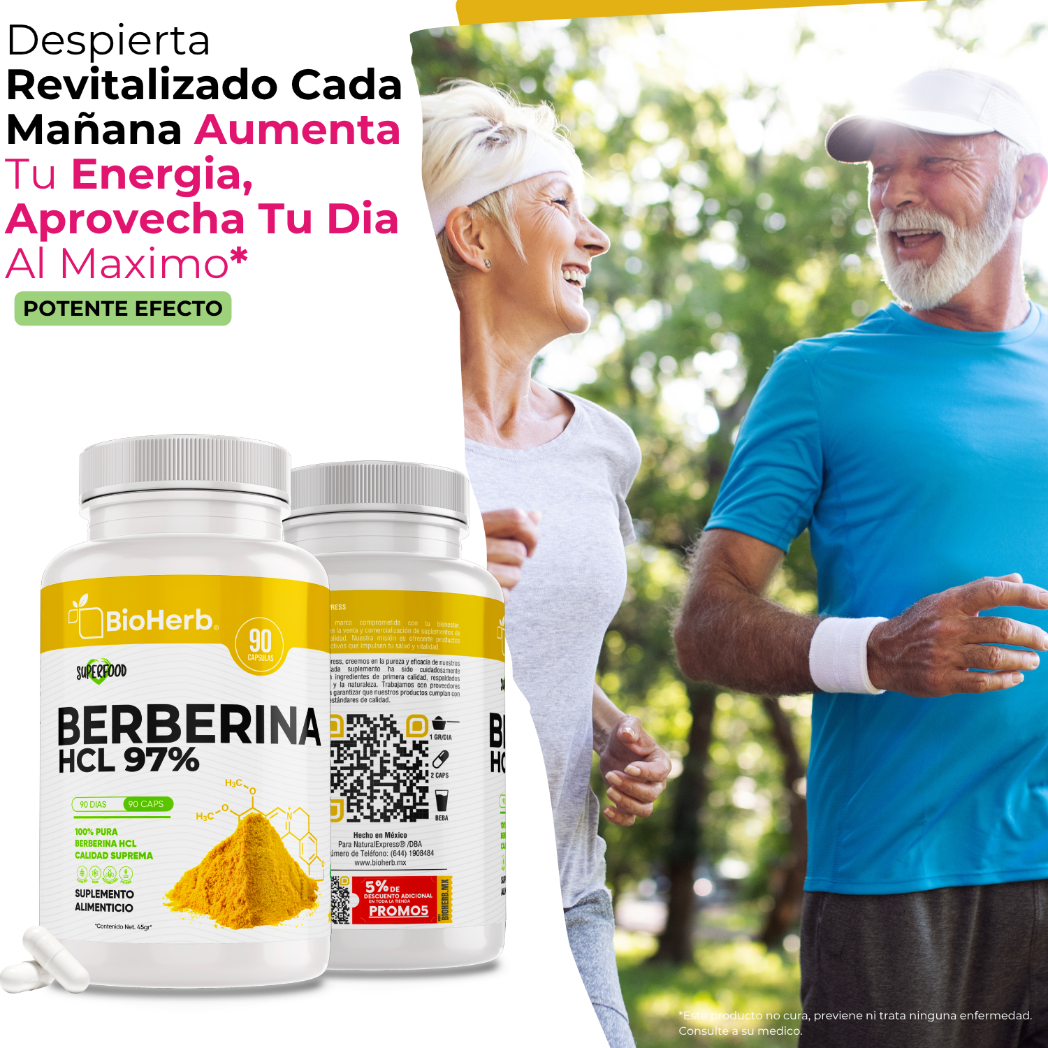 BioHerb® Berberina HCL Al 97% Clorhidrato