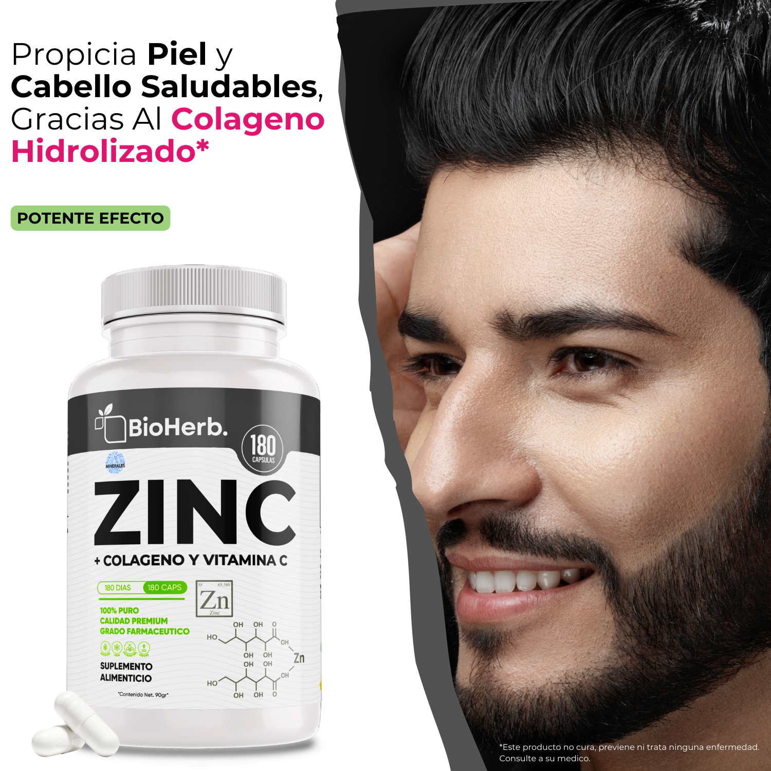 BioHerb® Zinc + Colágeno + Vitamina C