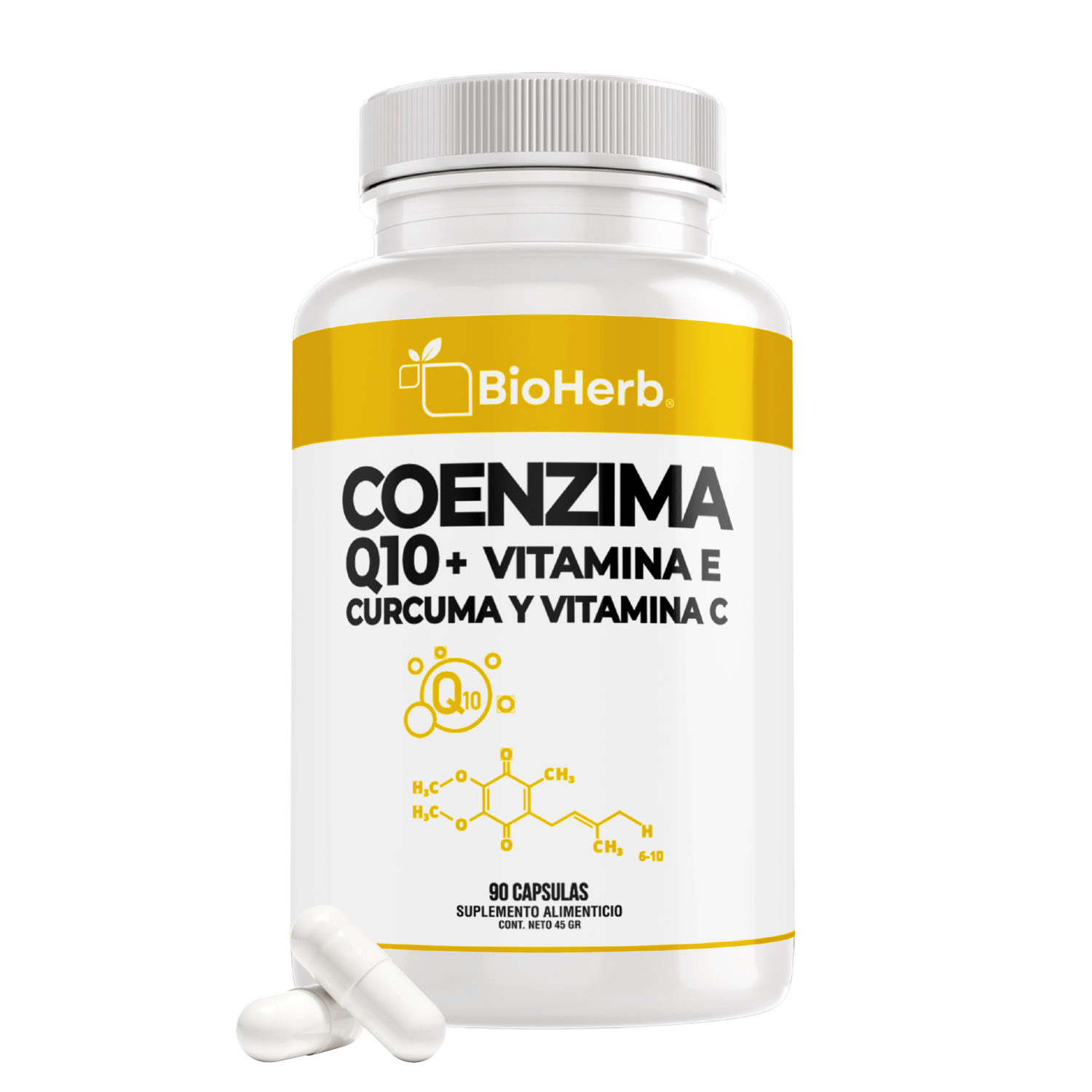 BioHerb® CoQ10 + Vitaminas E y C