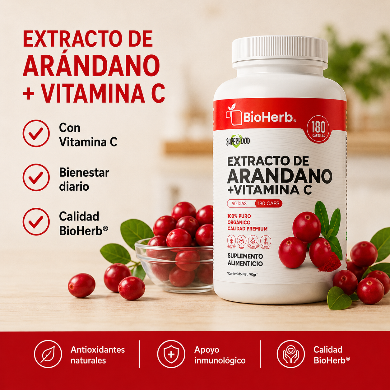 Kit Antioxidante BioHerb® | Apoyo Celular y Bienestar Antioxidante
