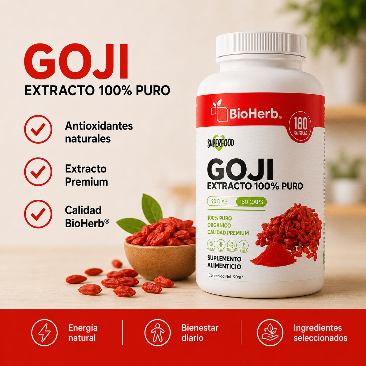 Kit Antioxidante BioHerb® | Apoyo Celular y Bienestar Antioxidante