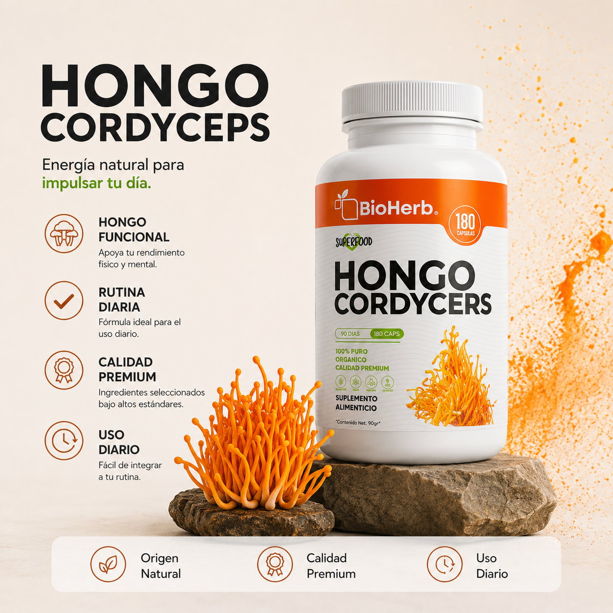 Kit Hombre BioHerb® | Energía, Vitalidad y Rendimiento