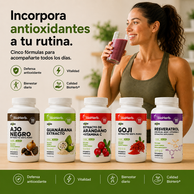 Kit Antioxidante BioHerb® | Apoyo Celular y Bienestar Antioxidante