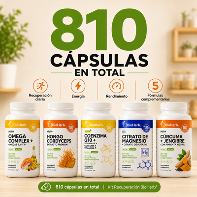 Kit Recuperación BioHerb® | Músculos, Energía y Movimiento